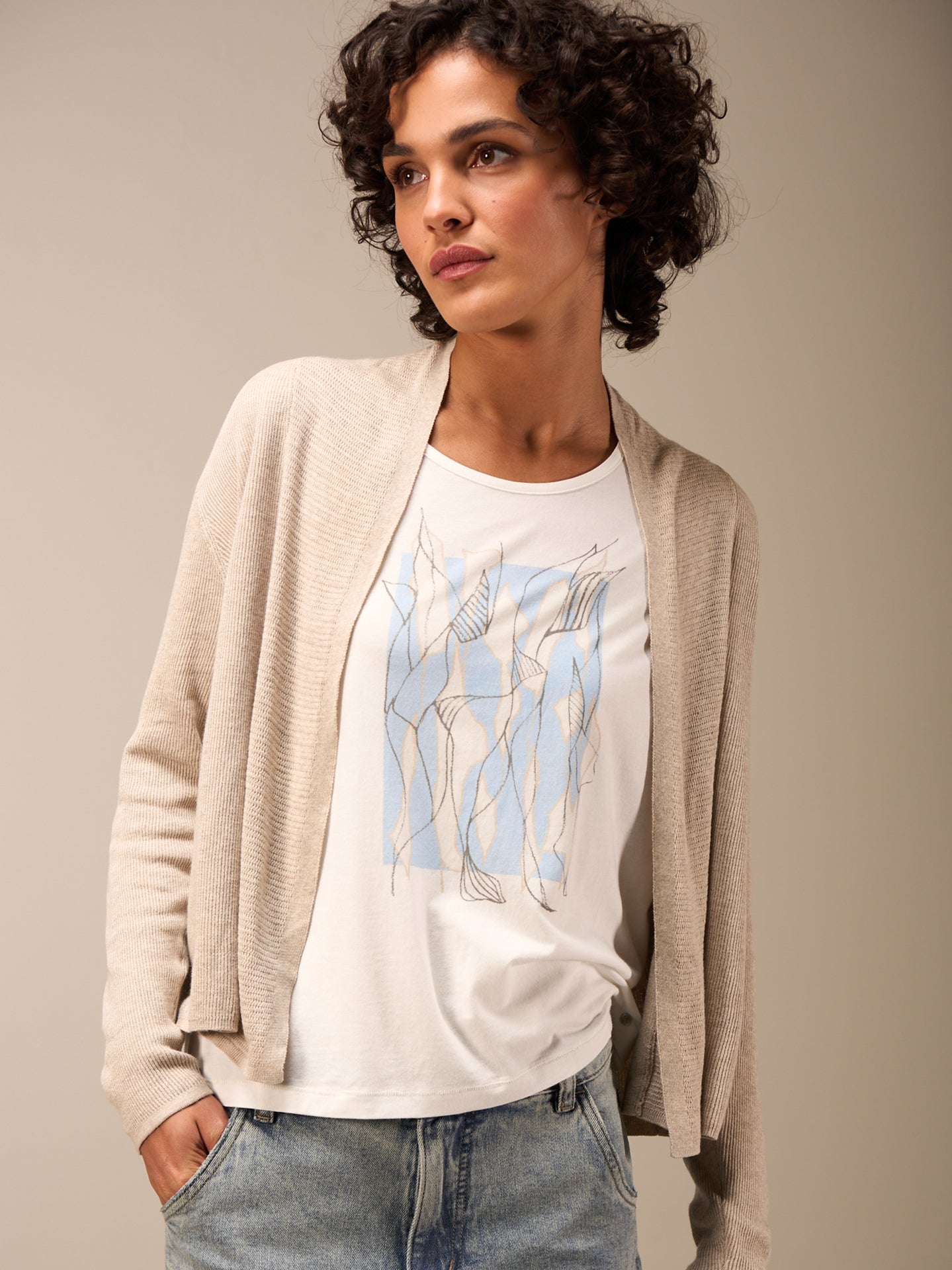 Fine cardigan