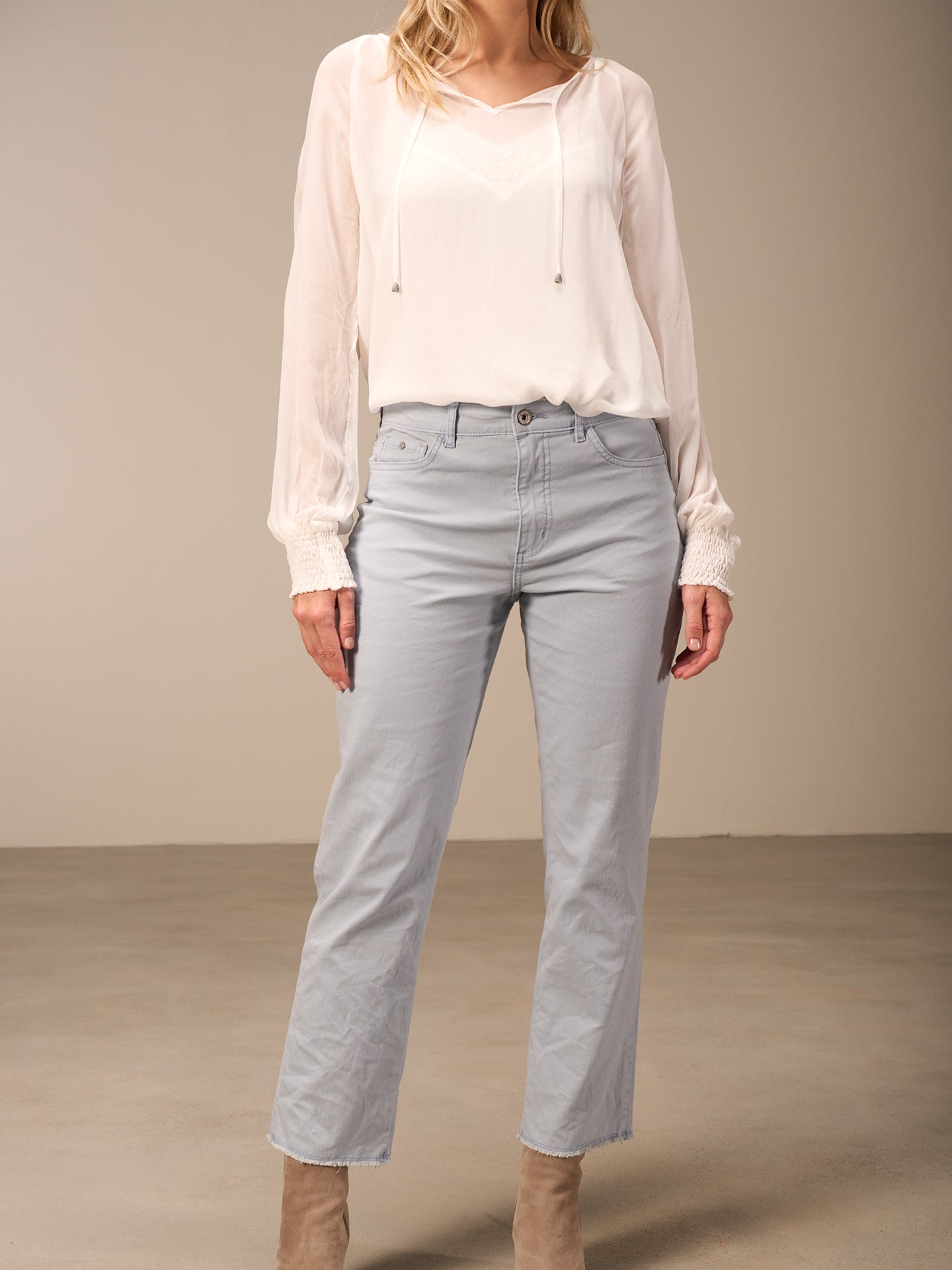 Plain blouse