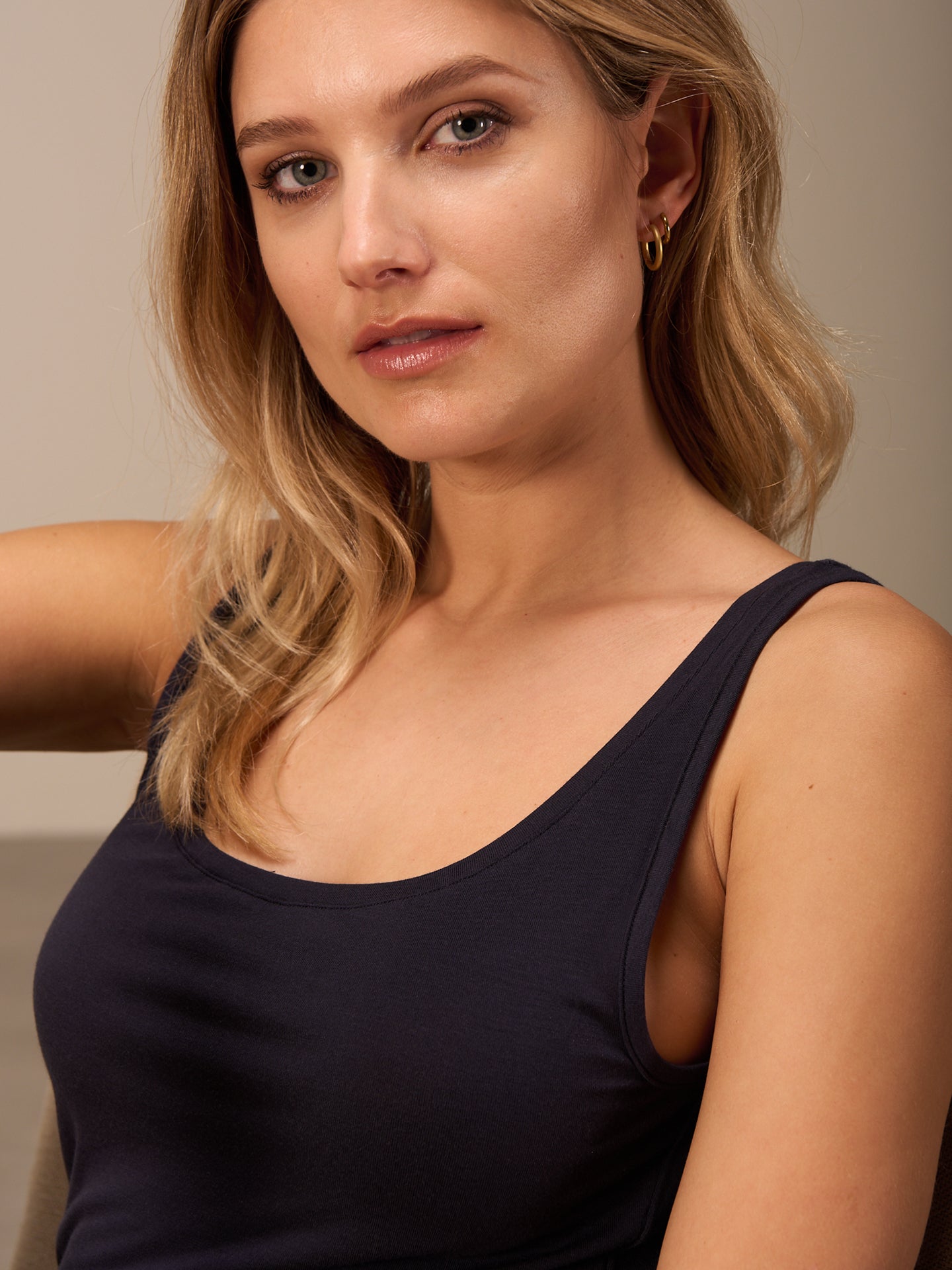 Top with wide straps