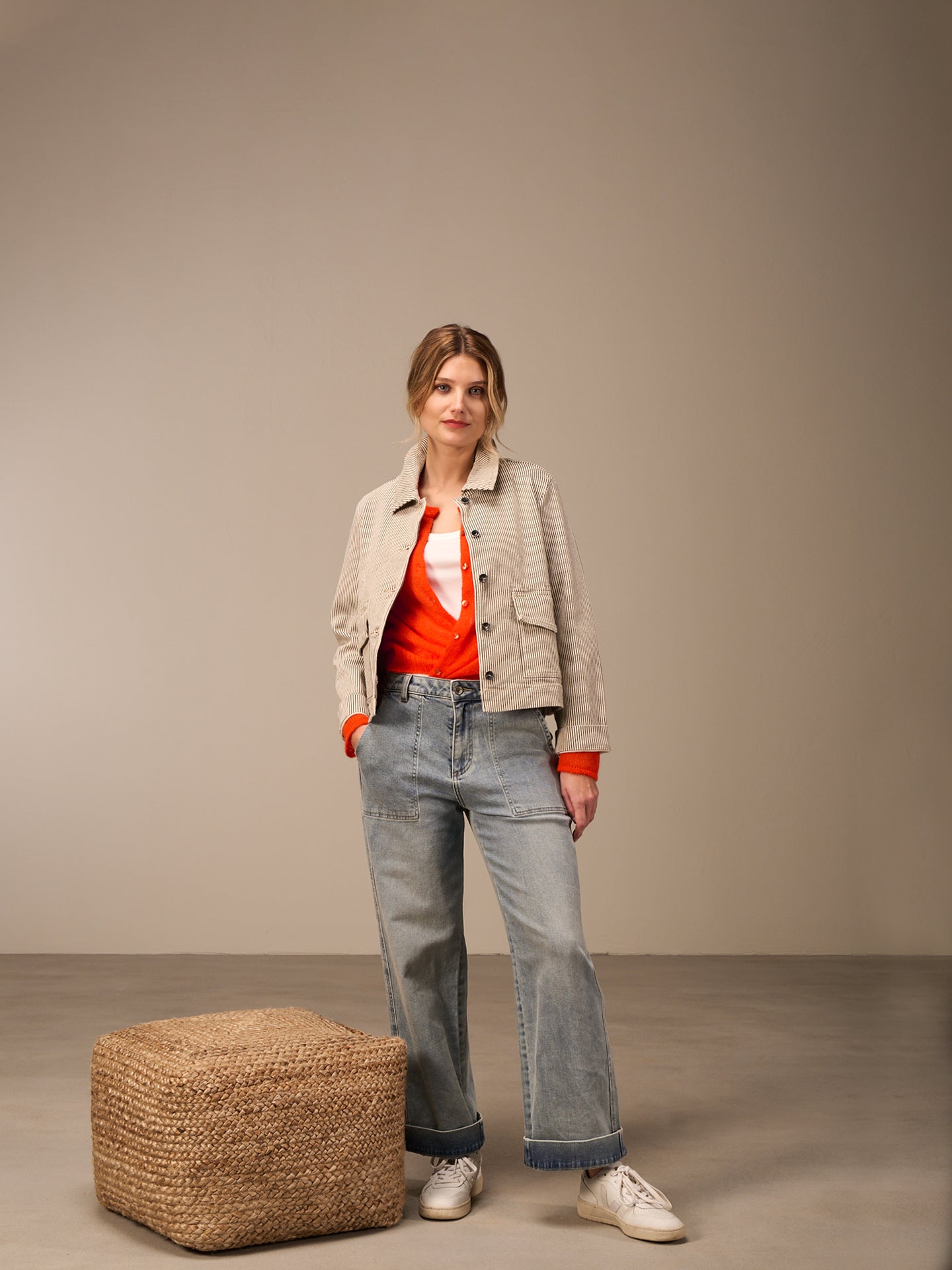 veste avec col de chemise