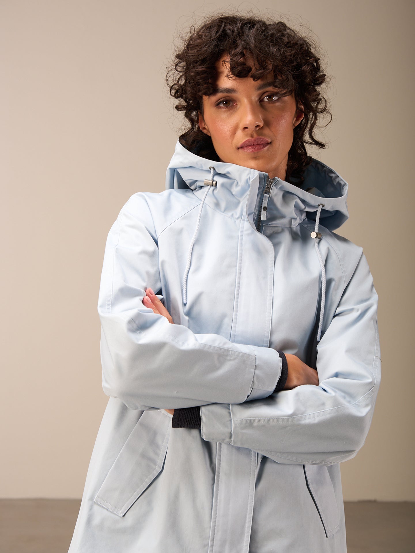 Water-repellent coat