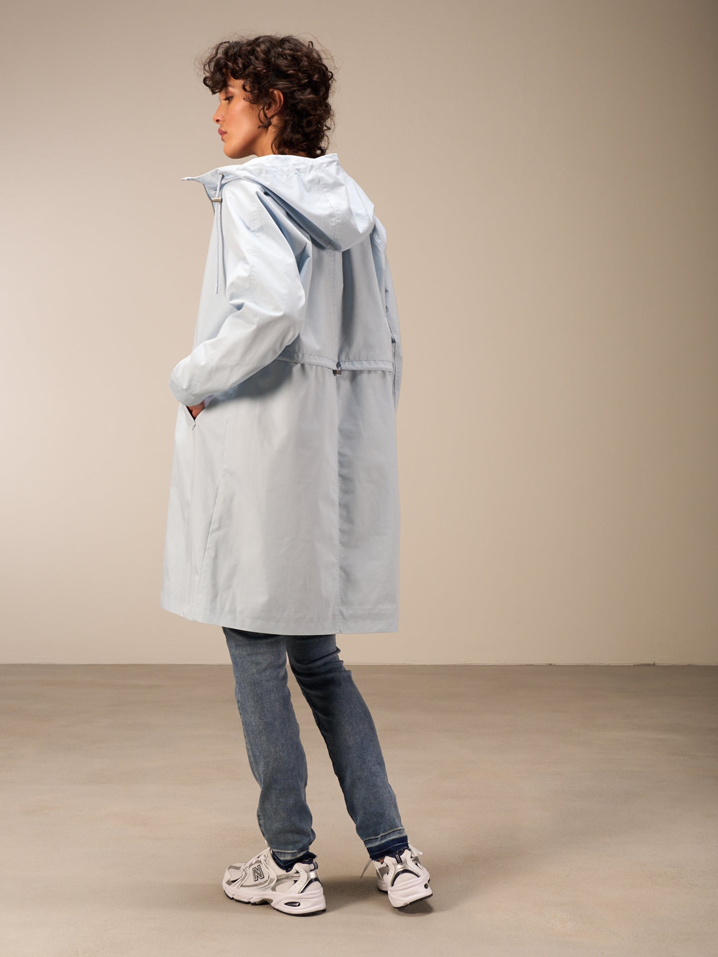 Water-repellent coat