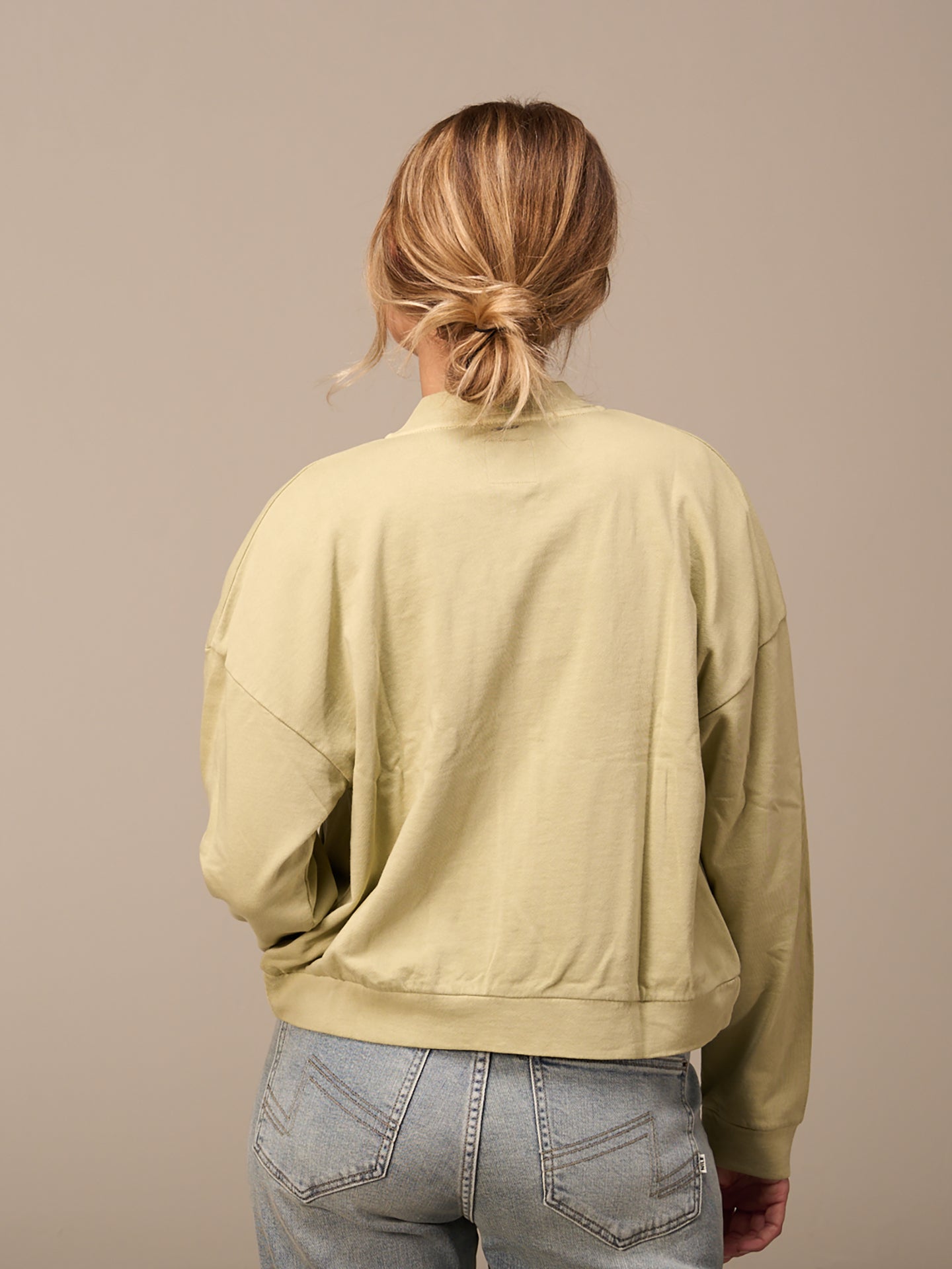 veste en sweat avec fermeture éclair
