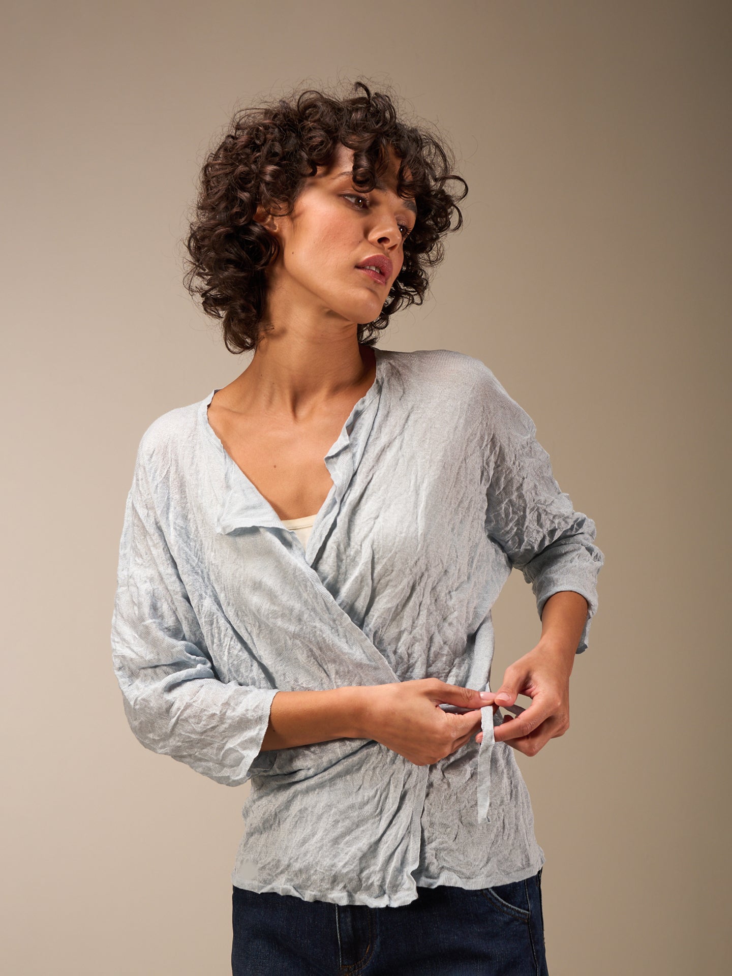 Wrap cardigan