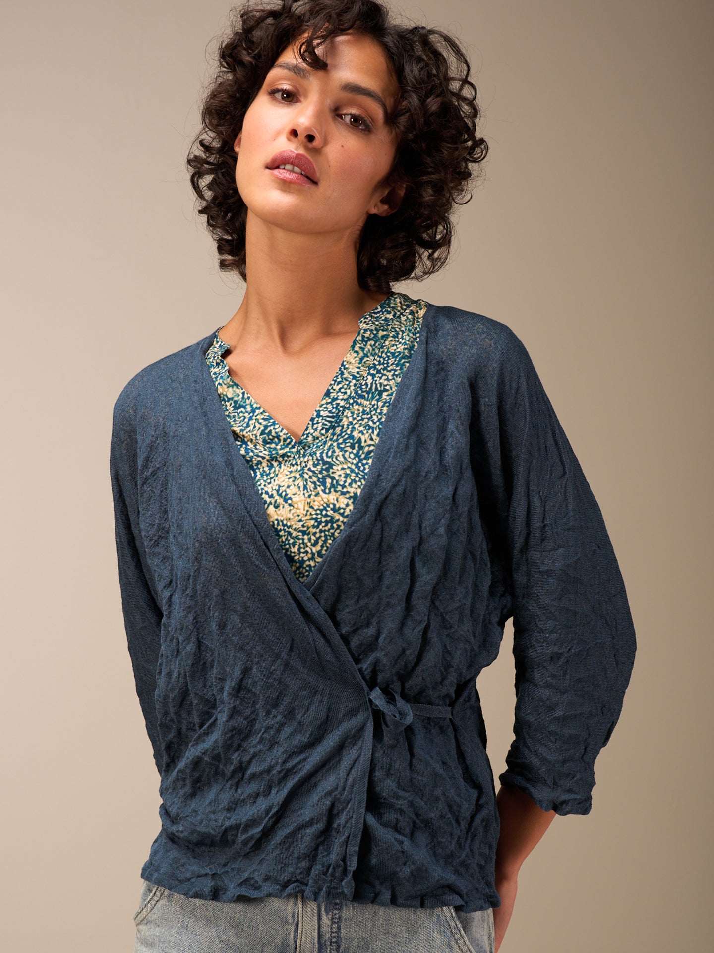 Wrap cardigan