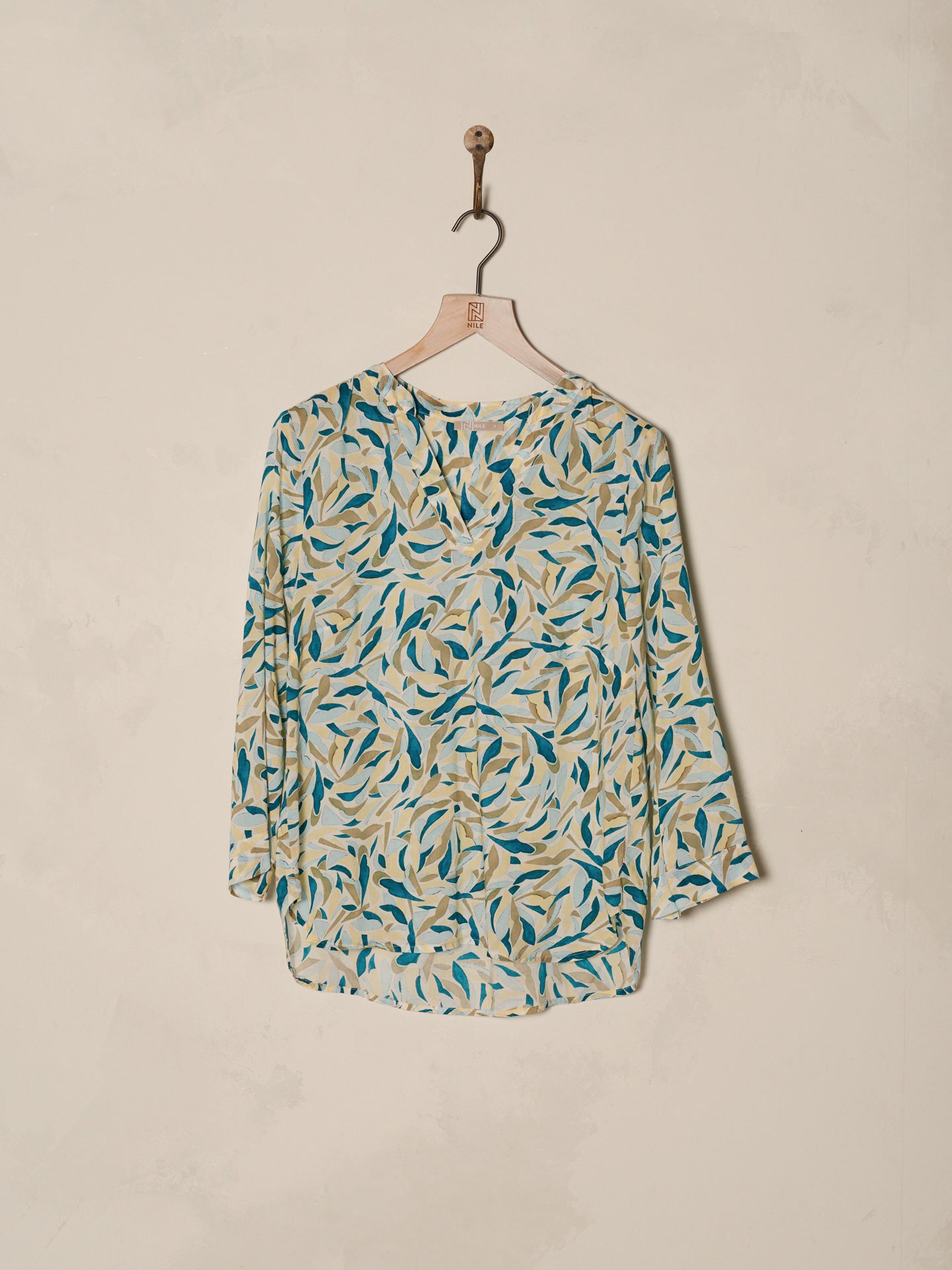 V-neck blouse
