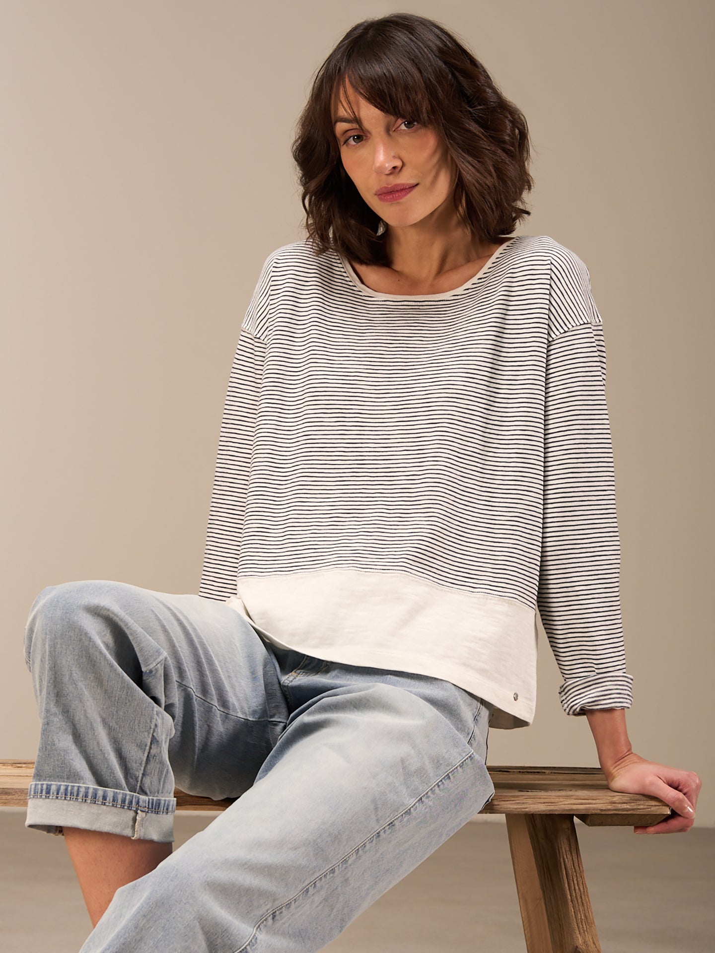 T-shirt à rayures