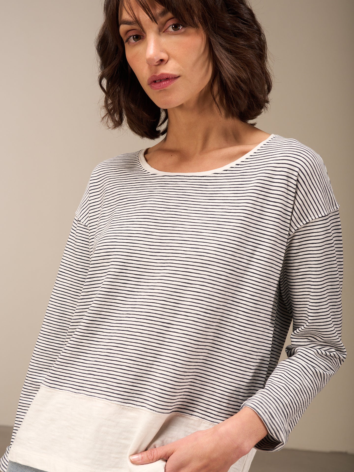T-shirt à rayures