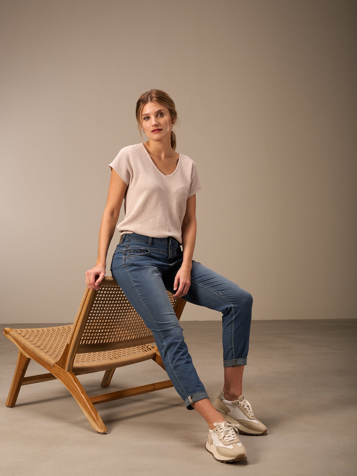 Tapered jeans