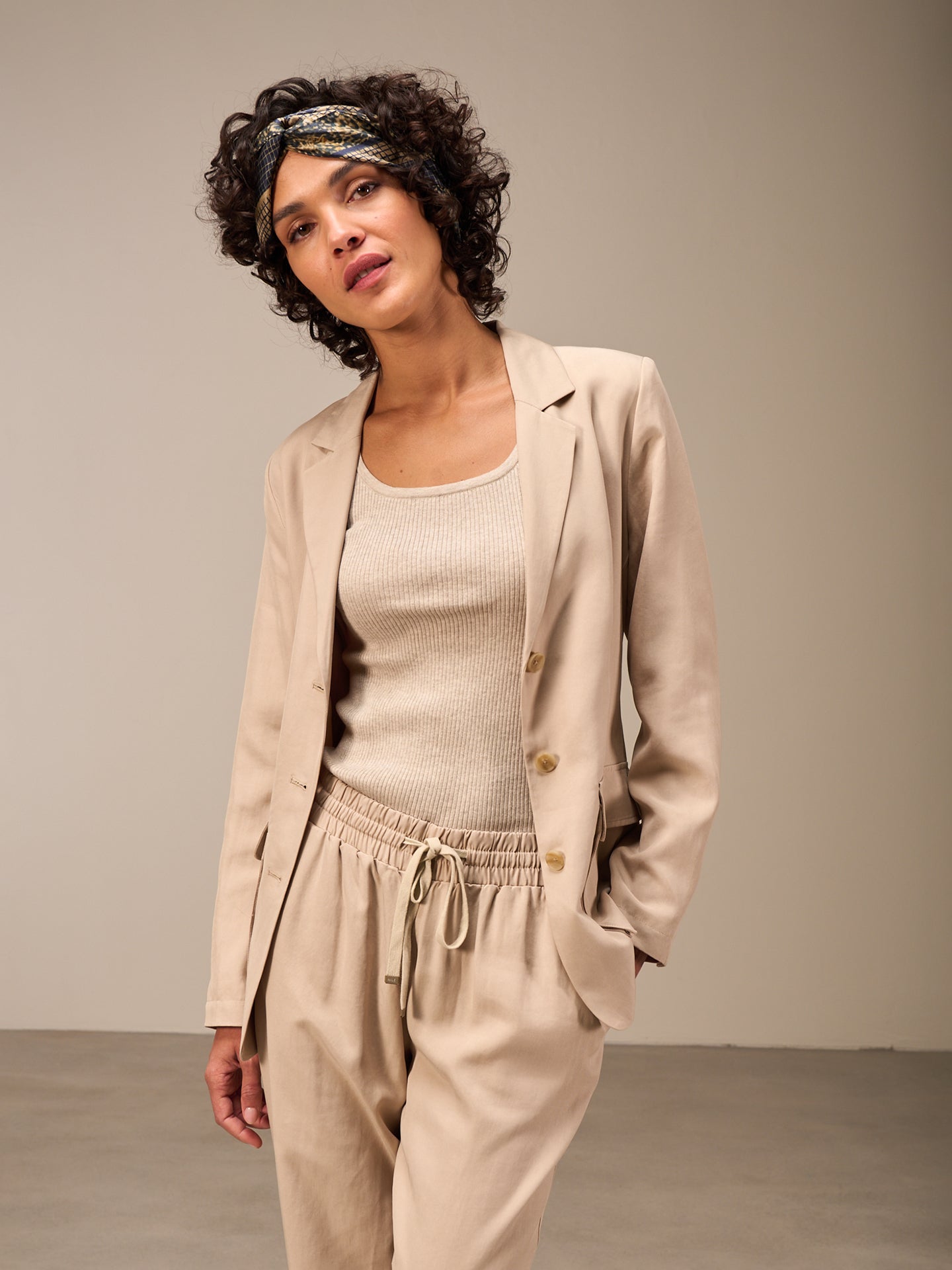 Blazer mit Gürtel