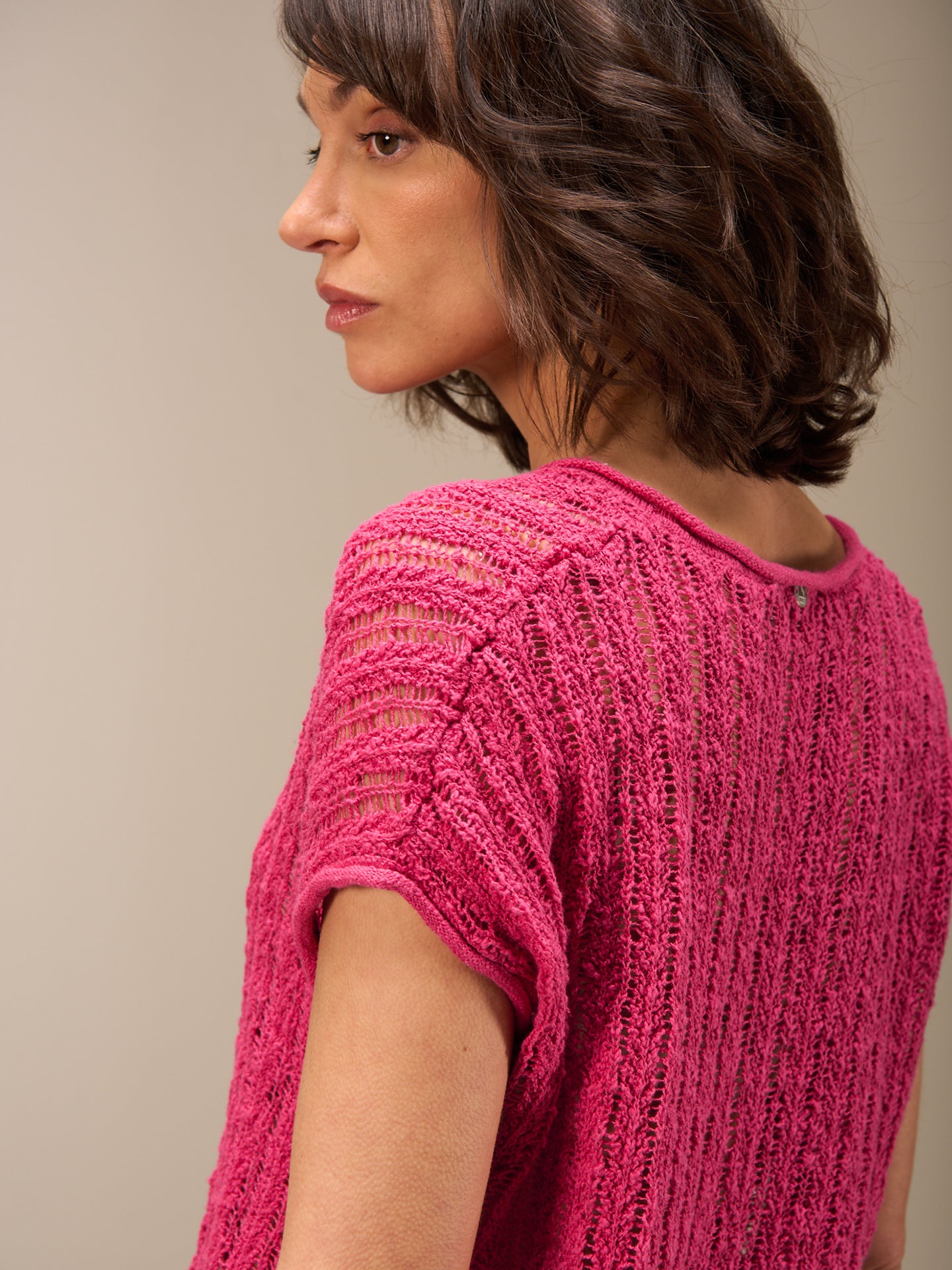 V-neck sweater vest