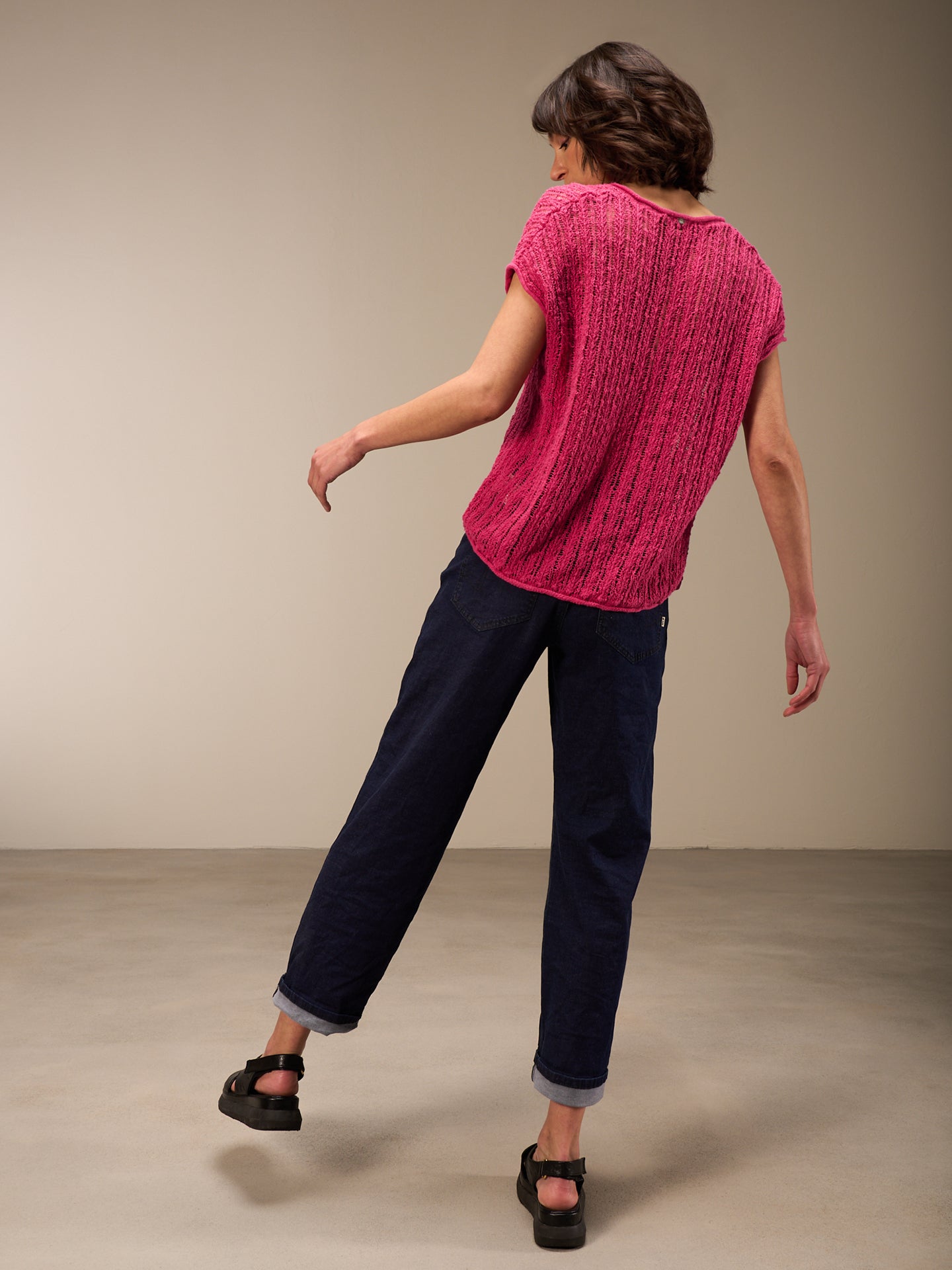 V-neck sweater vest