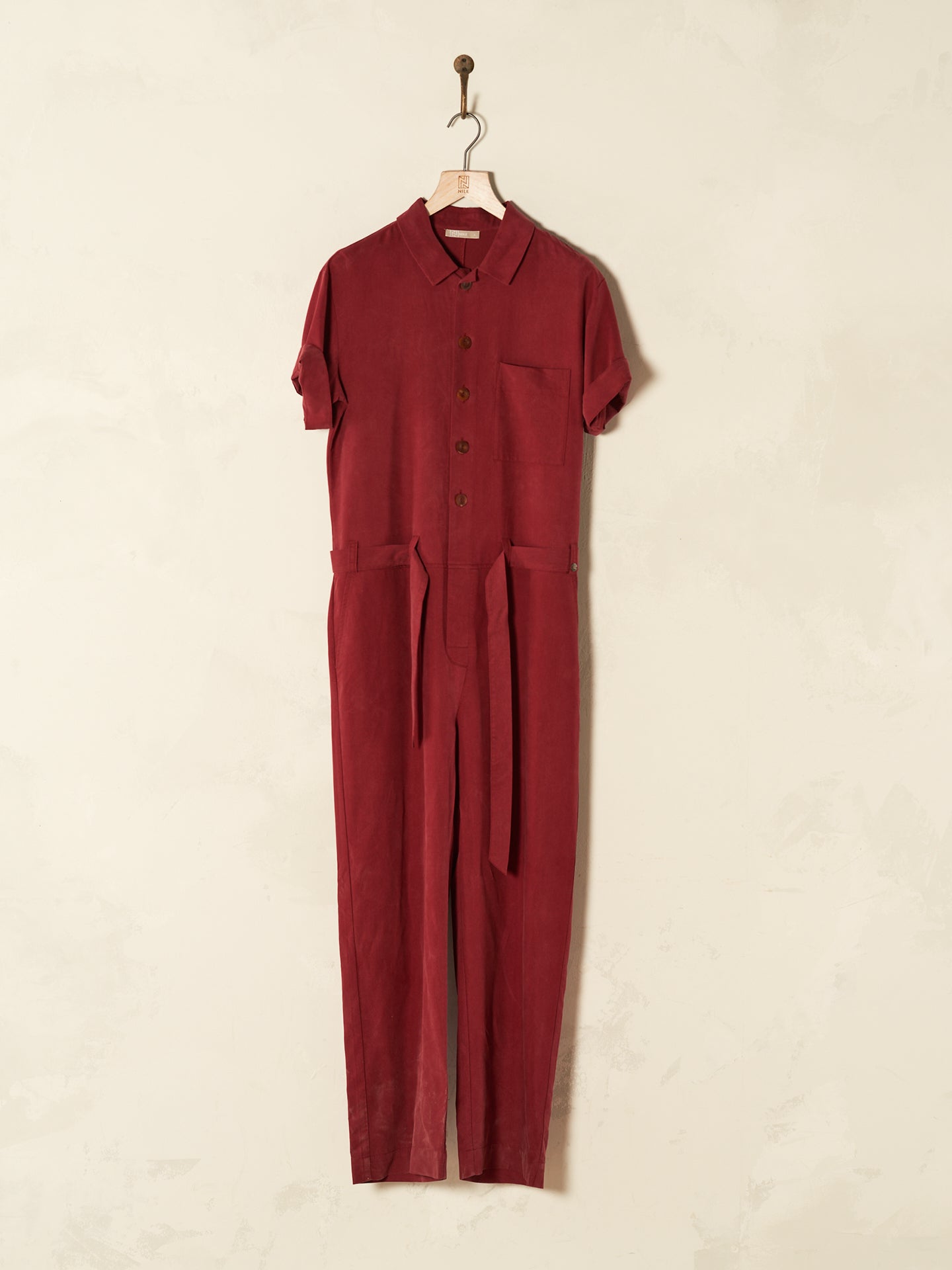Jumpsuit with belt