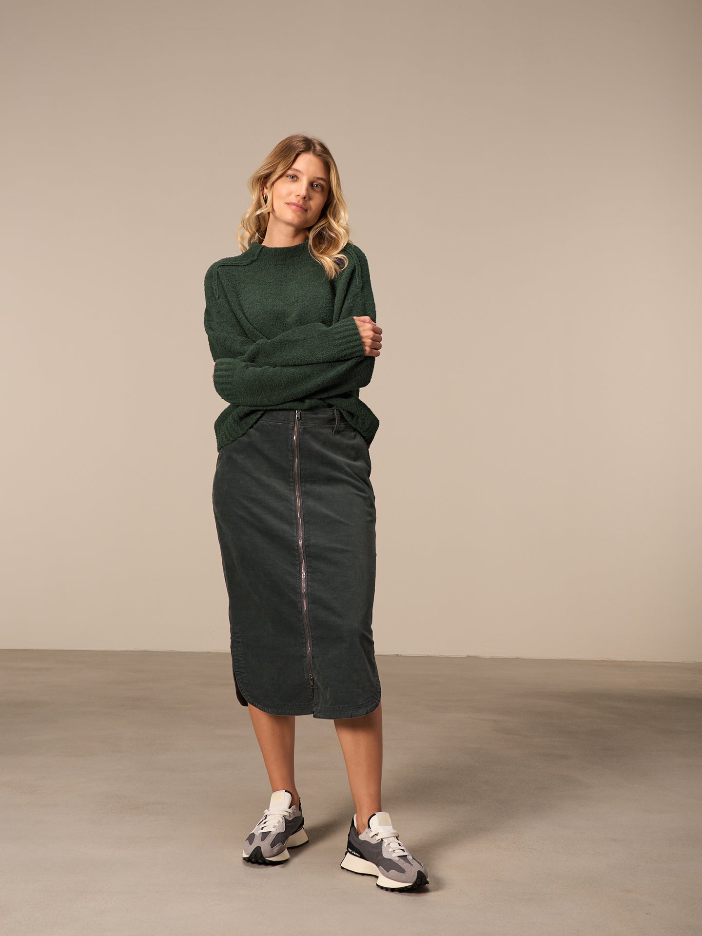 Maglione con collo alto