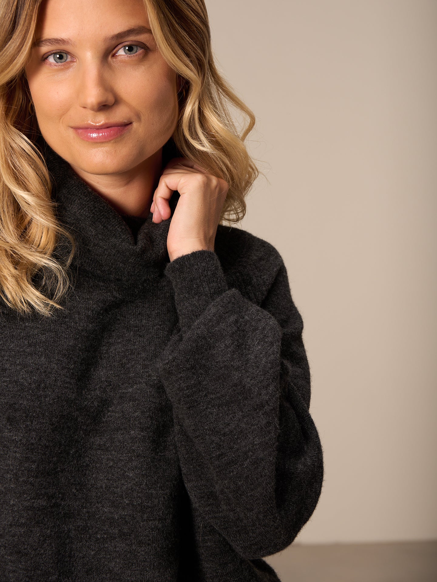 Maglione con collo a dolcevita