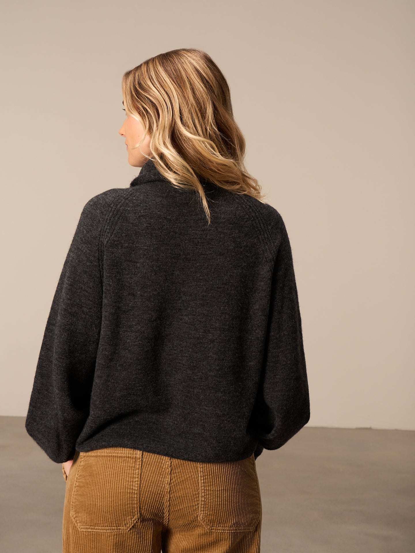 Maglione con collo a dolcevita