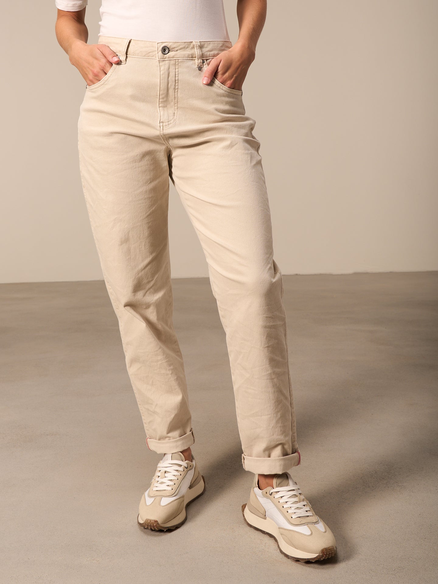 Pantaloni barrel fit