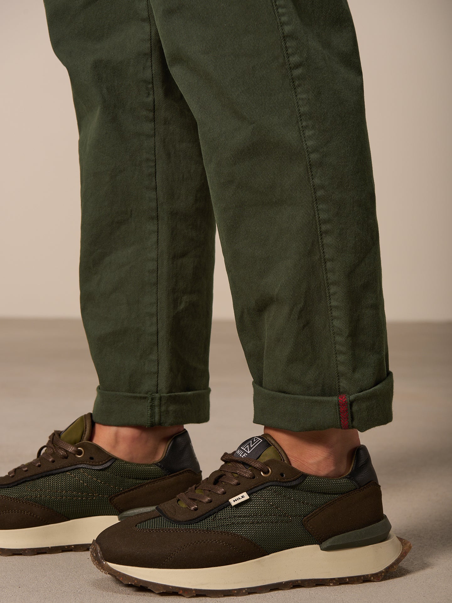 Pantaloni barrel fit