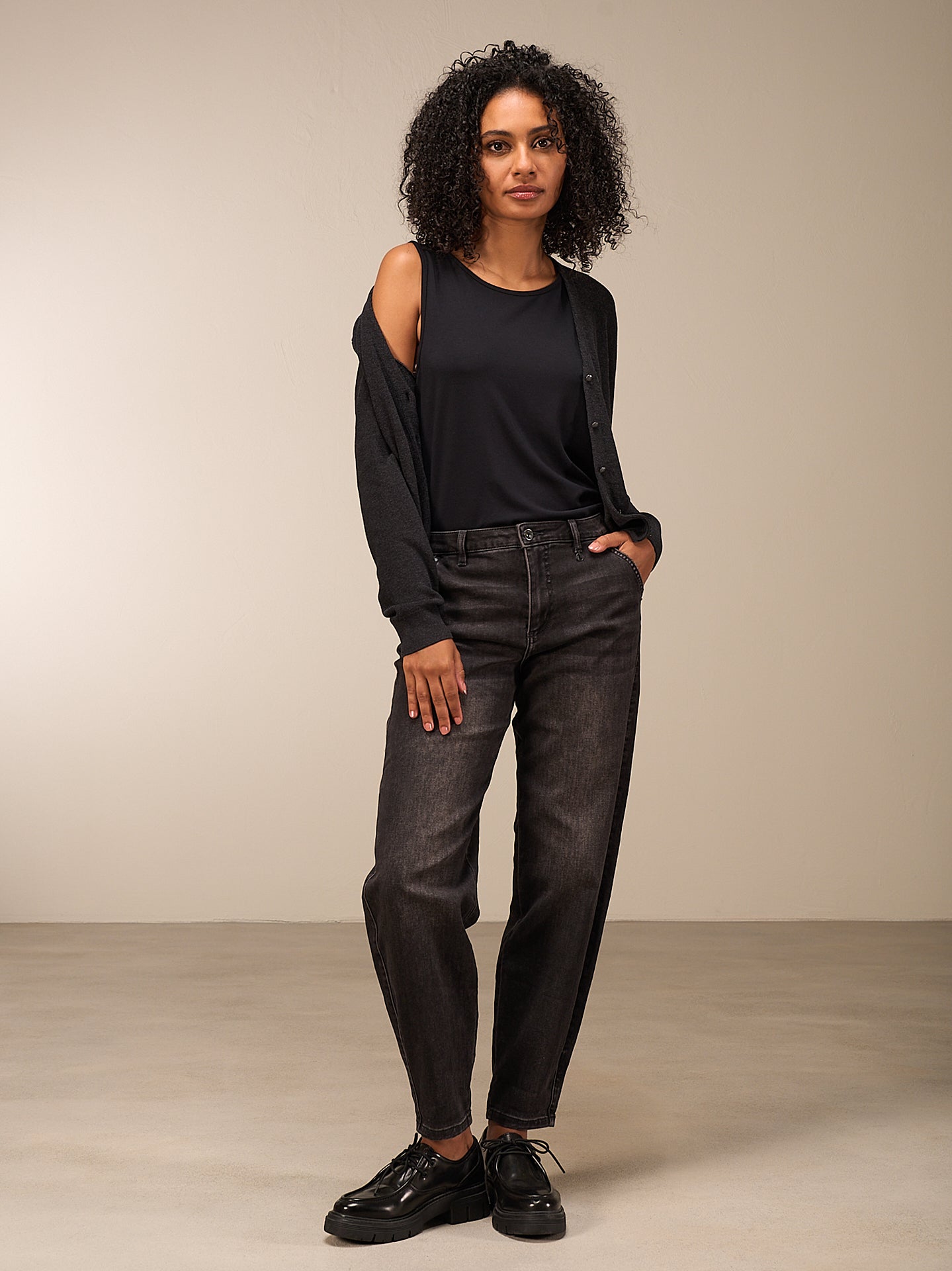 Round-neck top