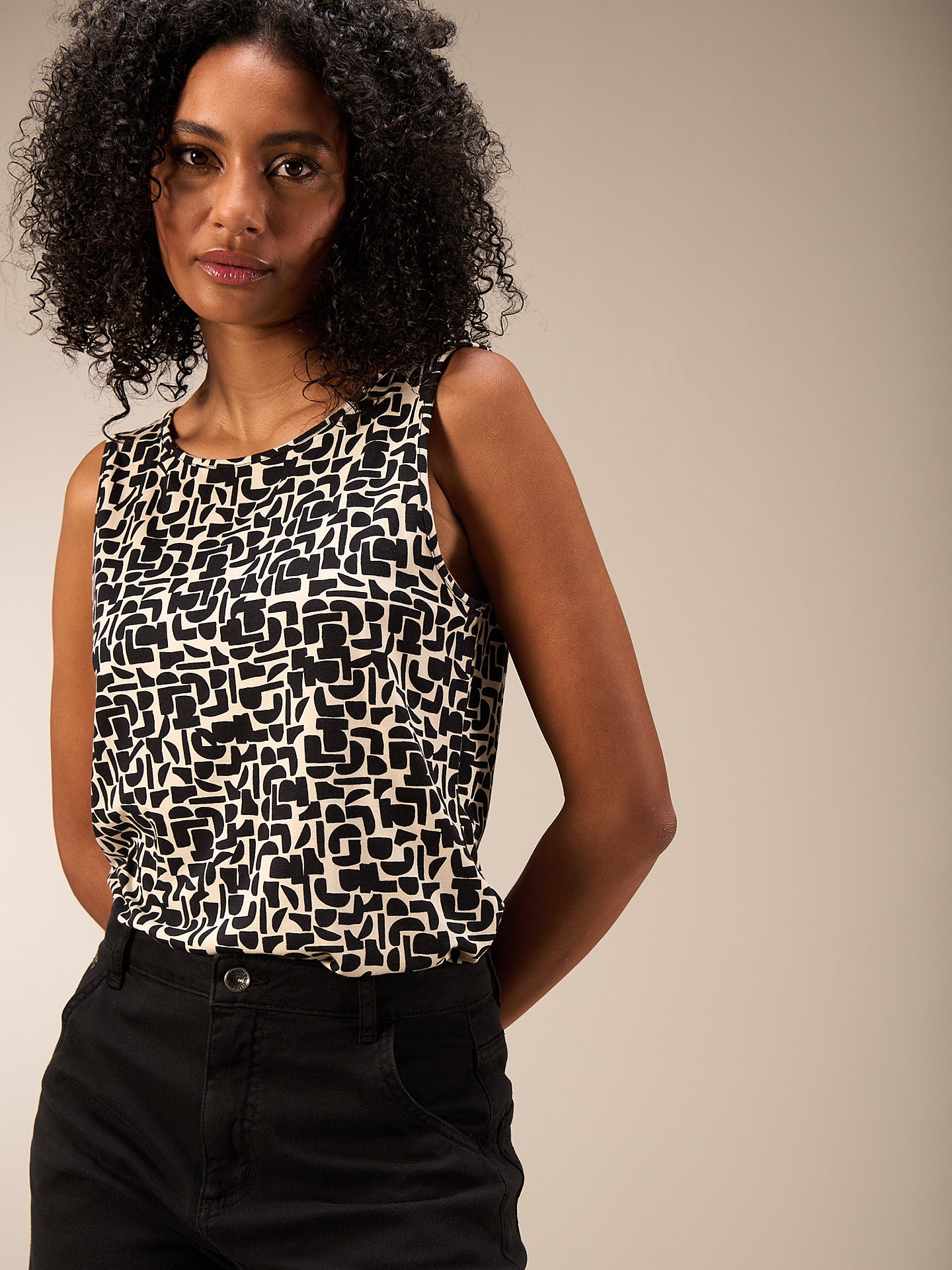 Top mit Print