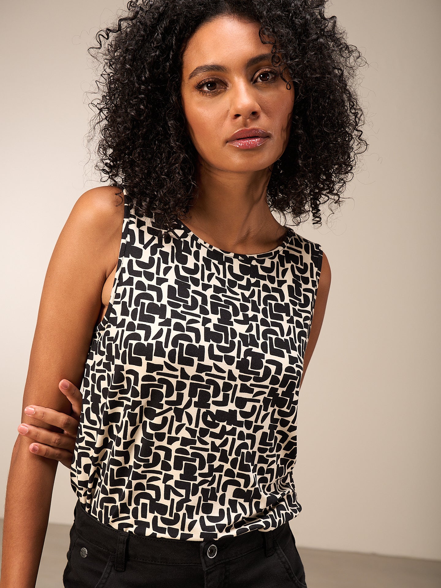 Top mit Print