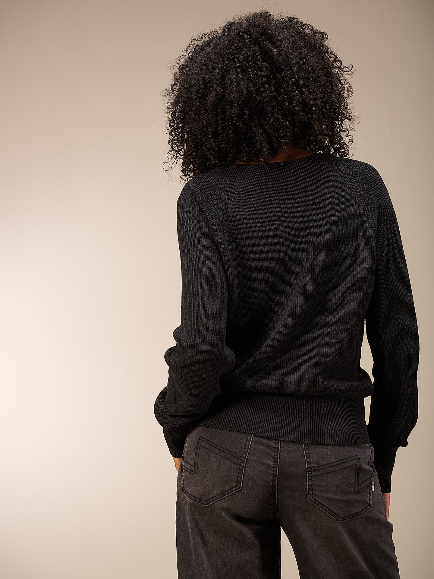 Pullover mit Rundauschnitt