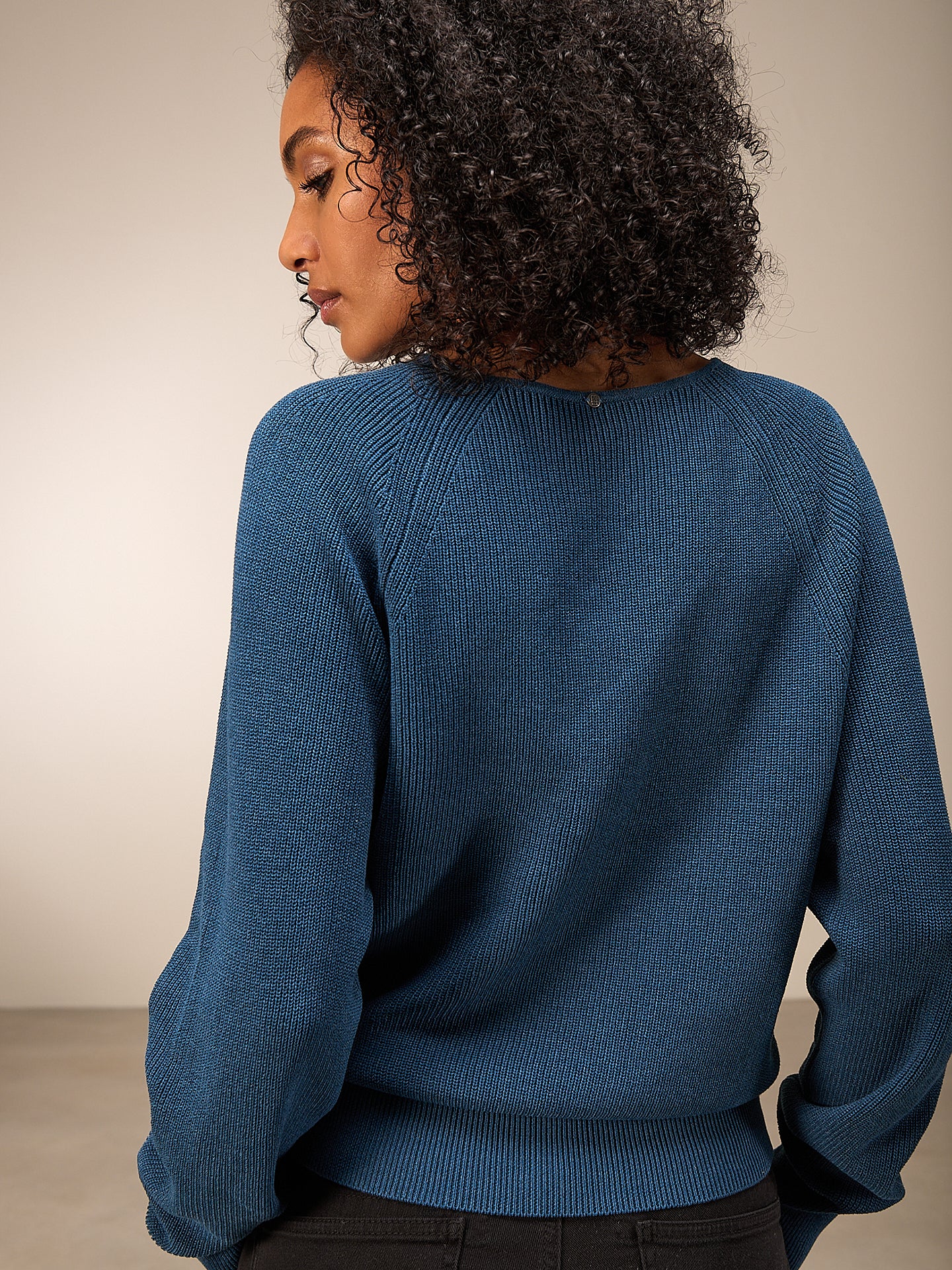 Pullover mit Rundauschnitt