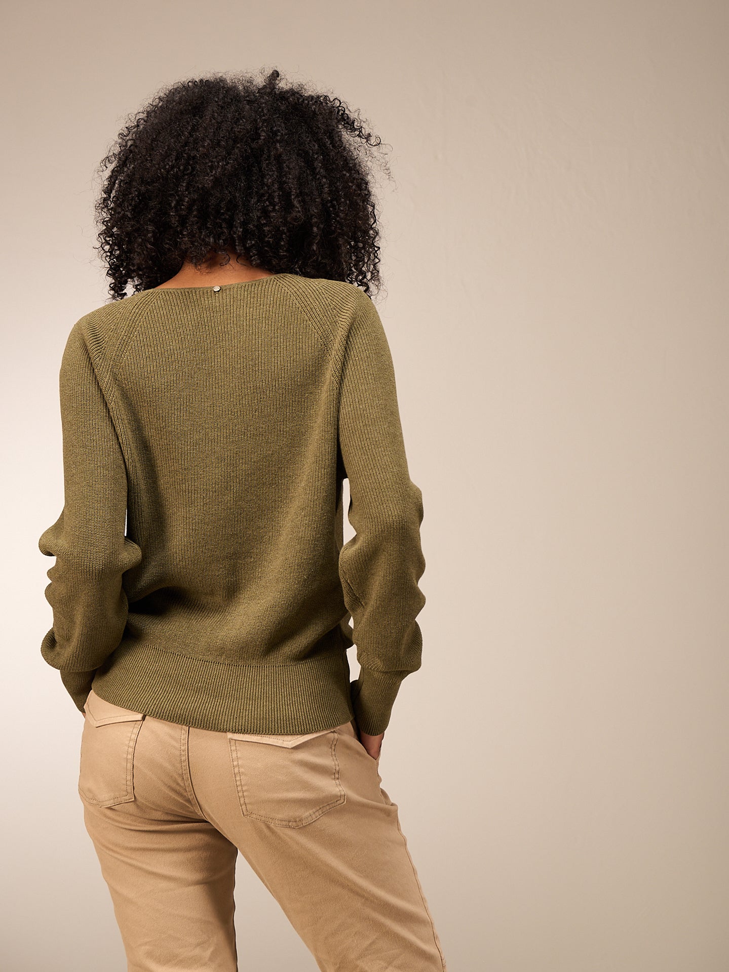 Pullover mit Rundauschnitt
