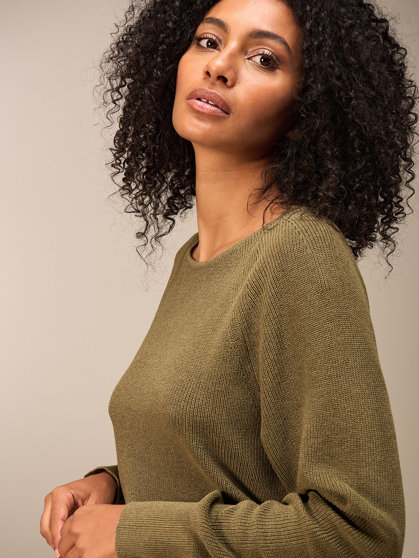 Pullover mit Rundauschnitt