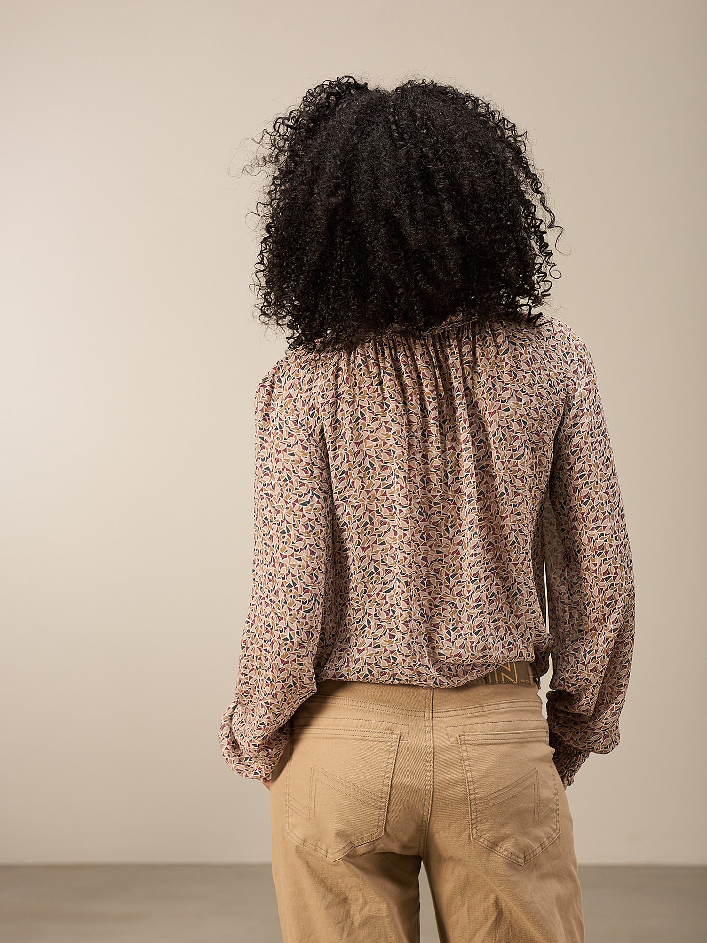 Bluse mit Rüschendetail