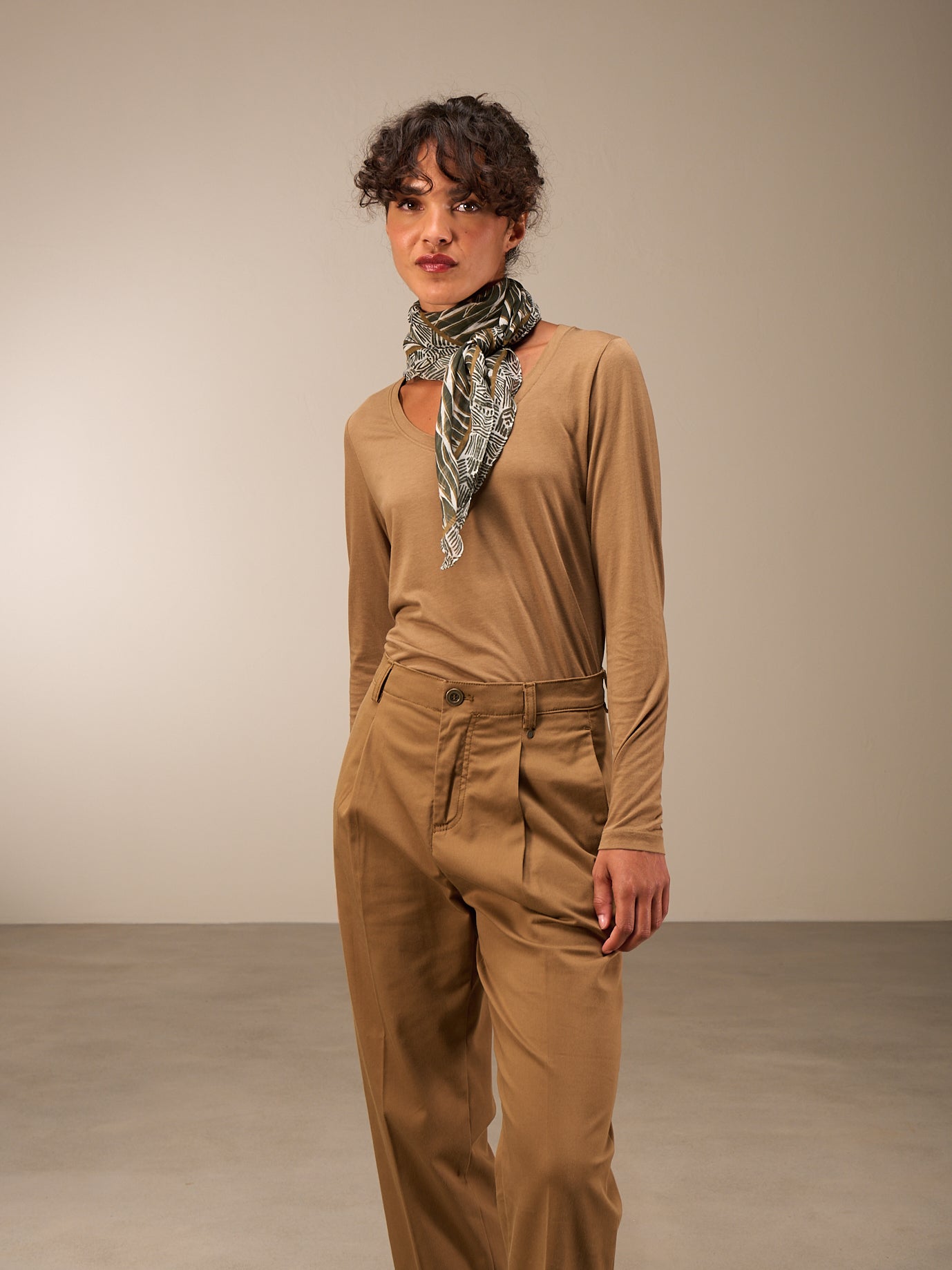 foulard imprimé