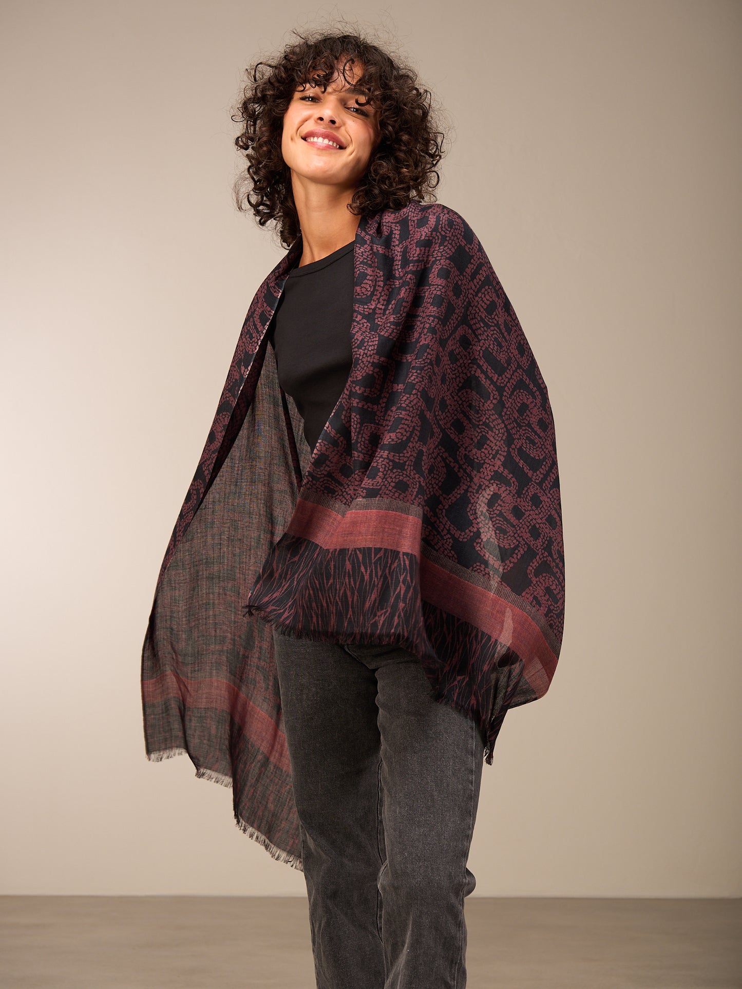 Wool scarf