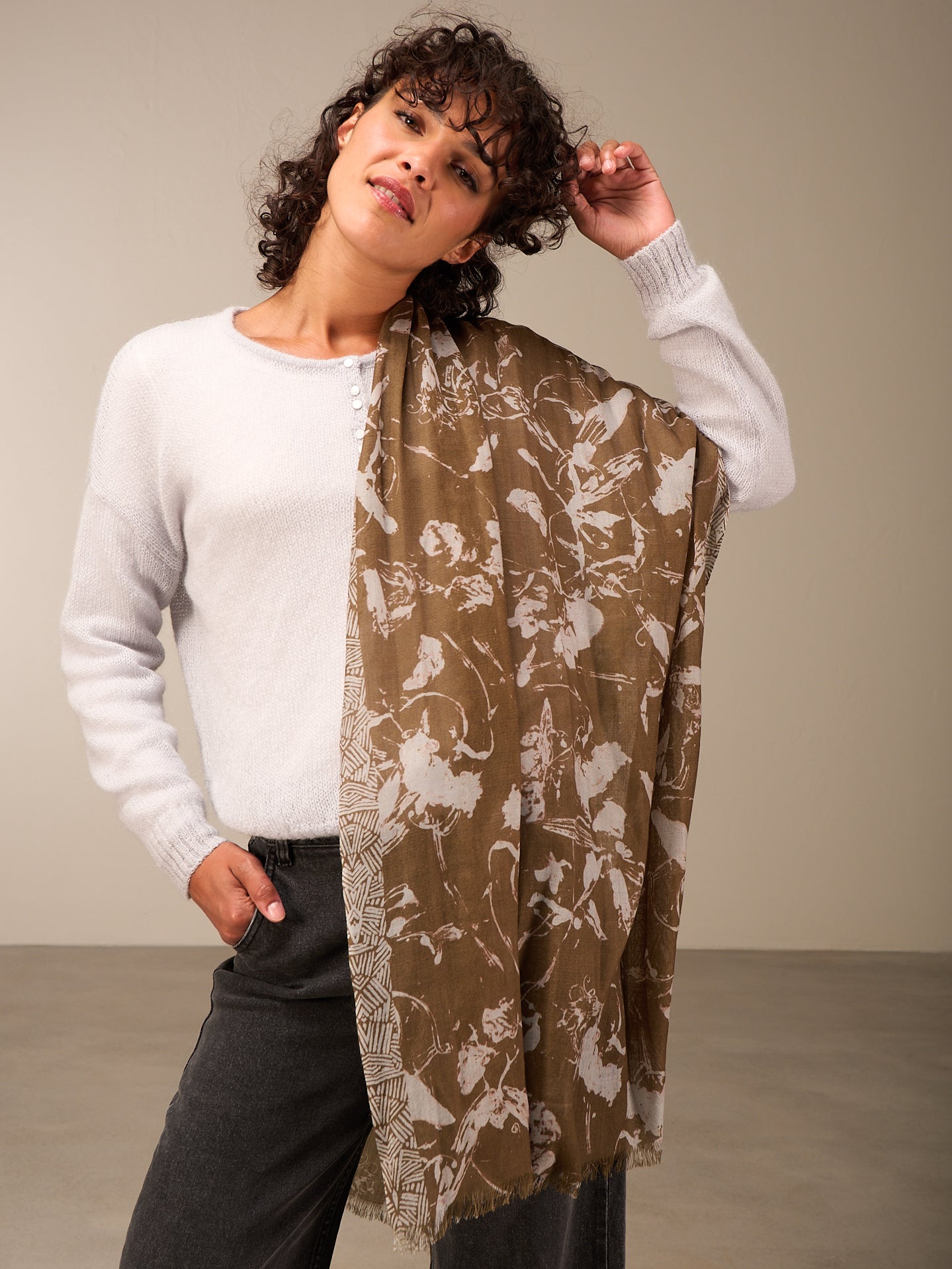 Wool scarf