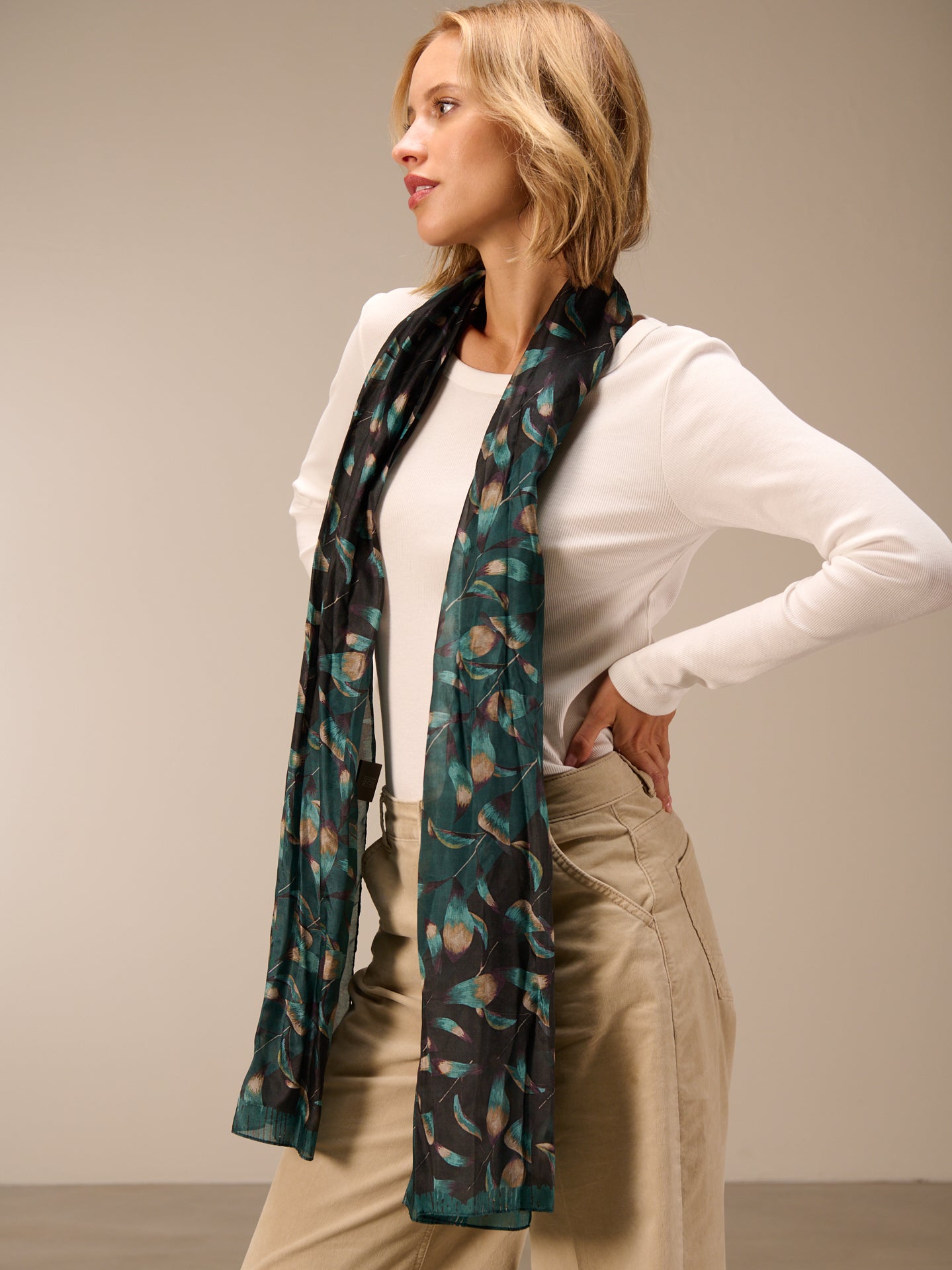 Silk scarf