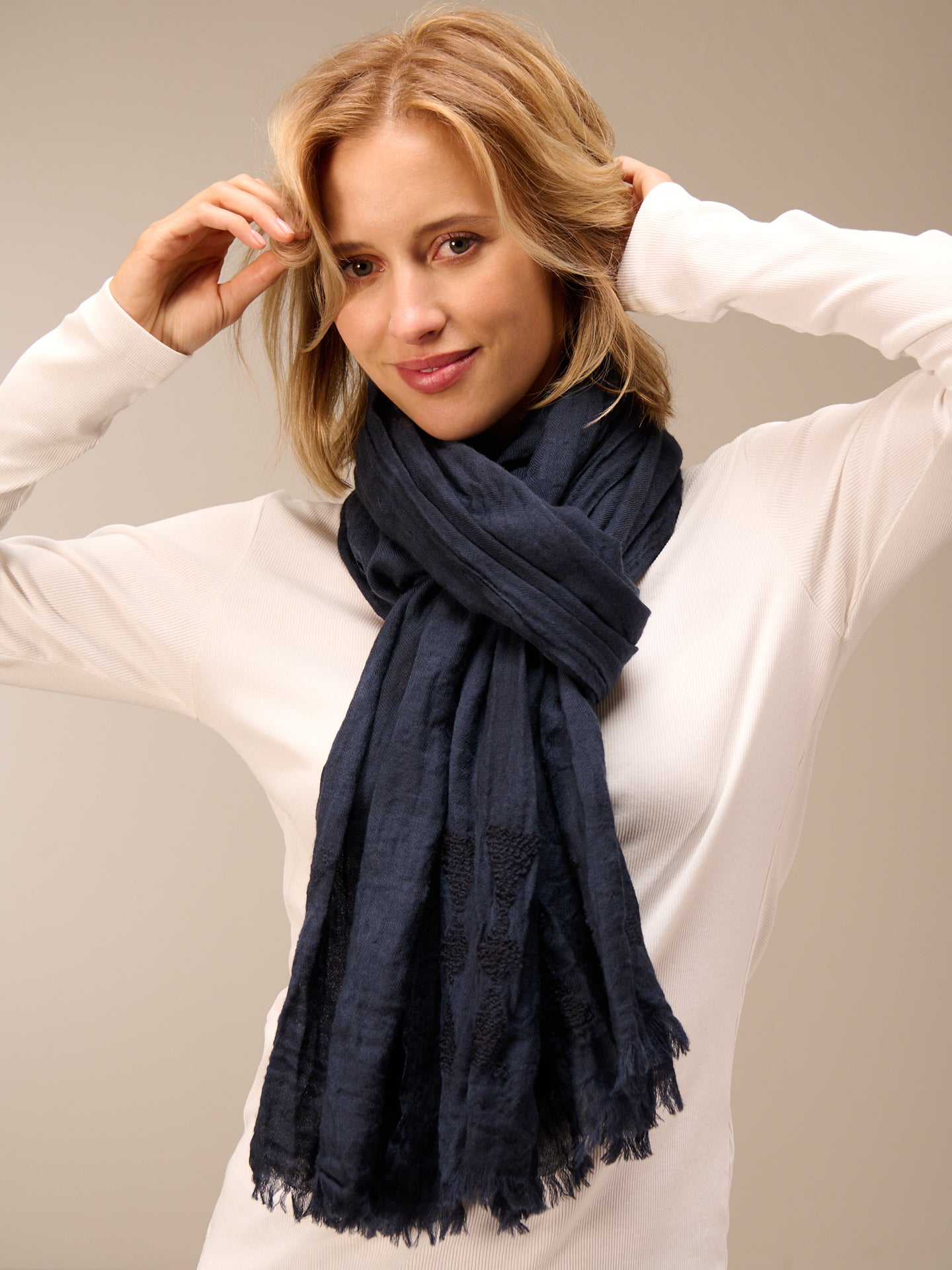Wool scarf