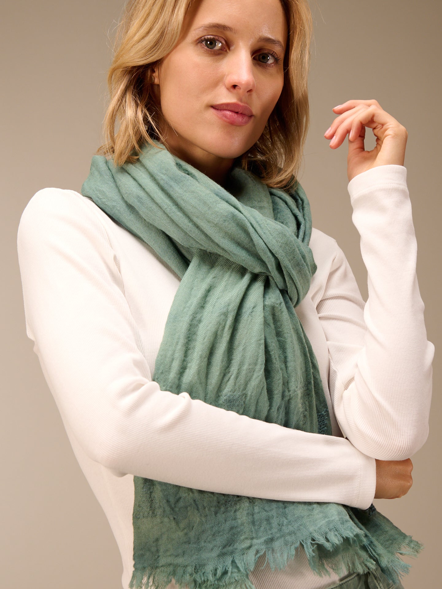 Wool scarf