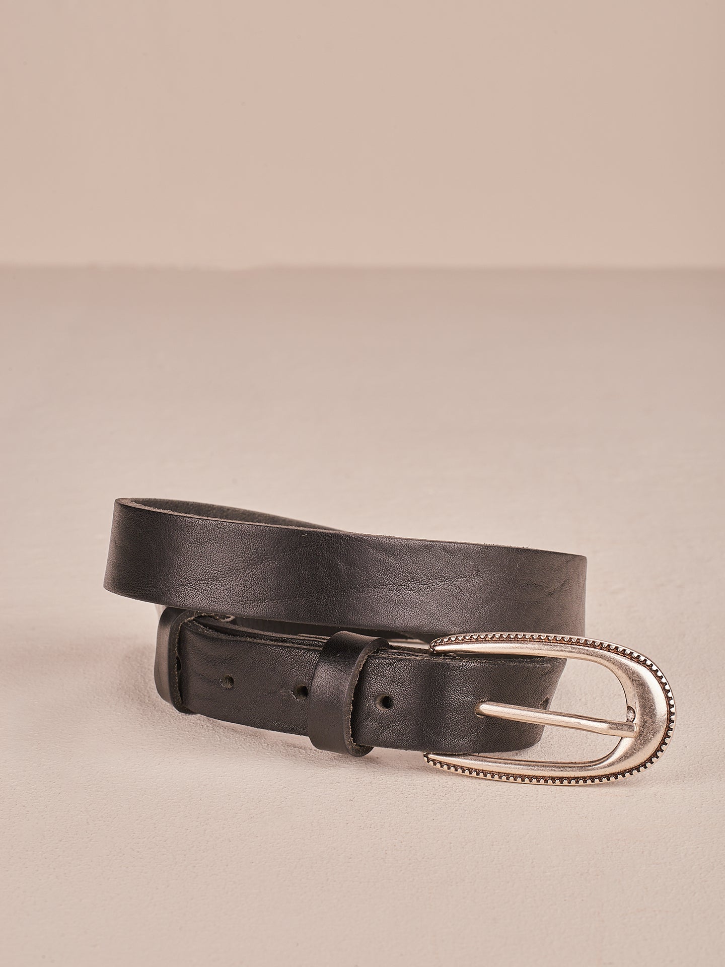 Belt with buckle