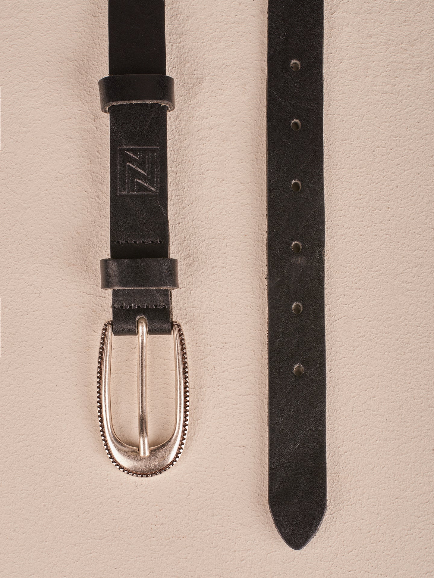 Belt with buckle