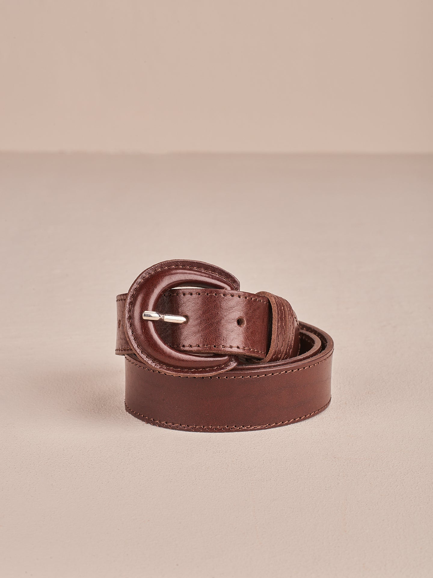 Belt with buckle