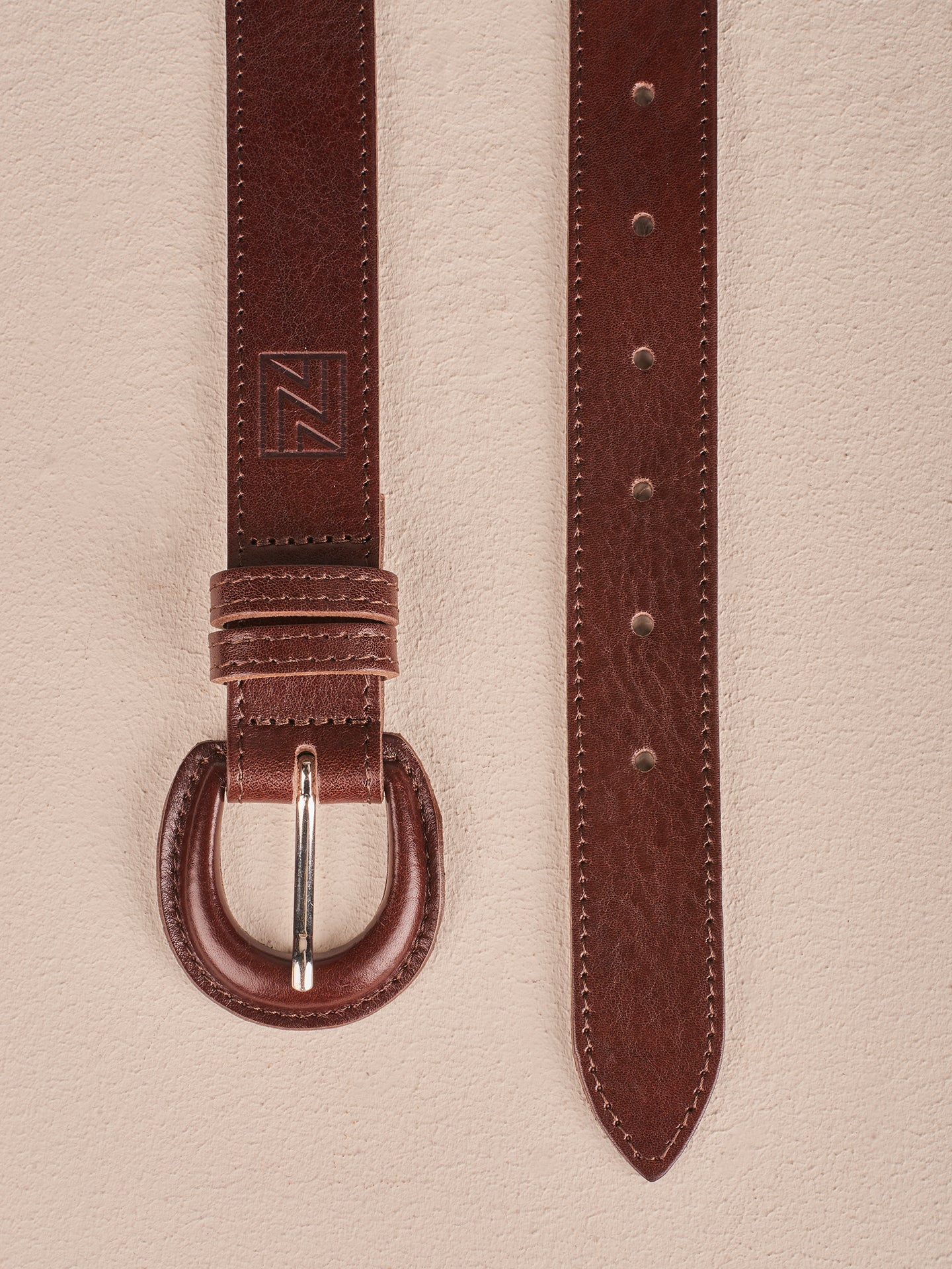 Belt with buckle