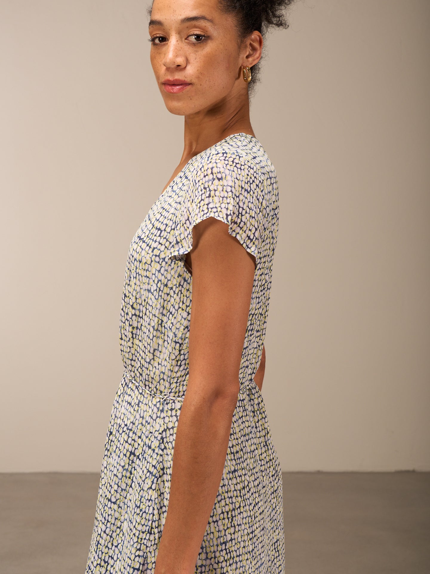 V-neck dress