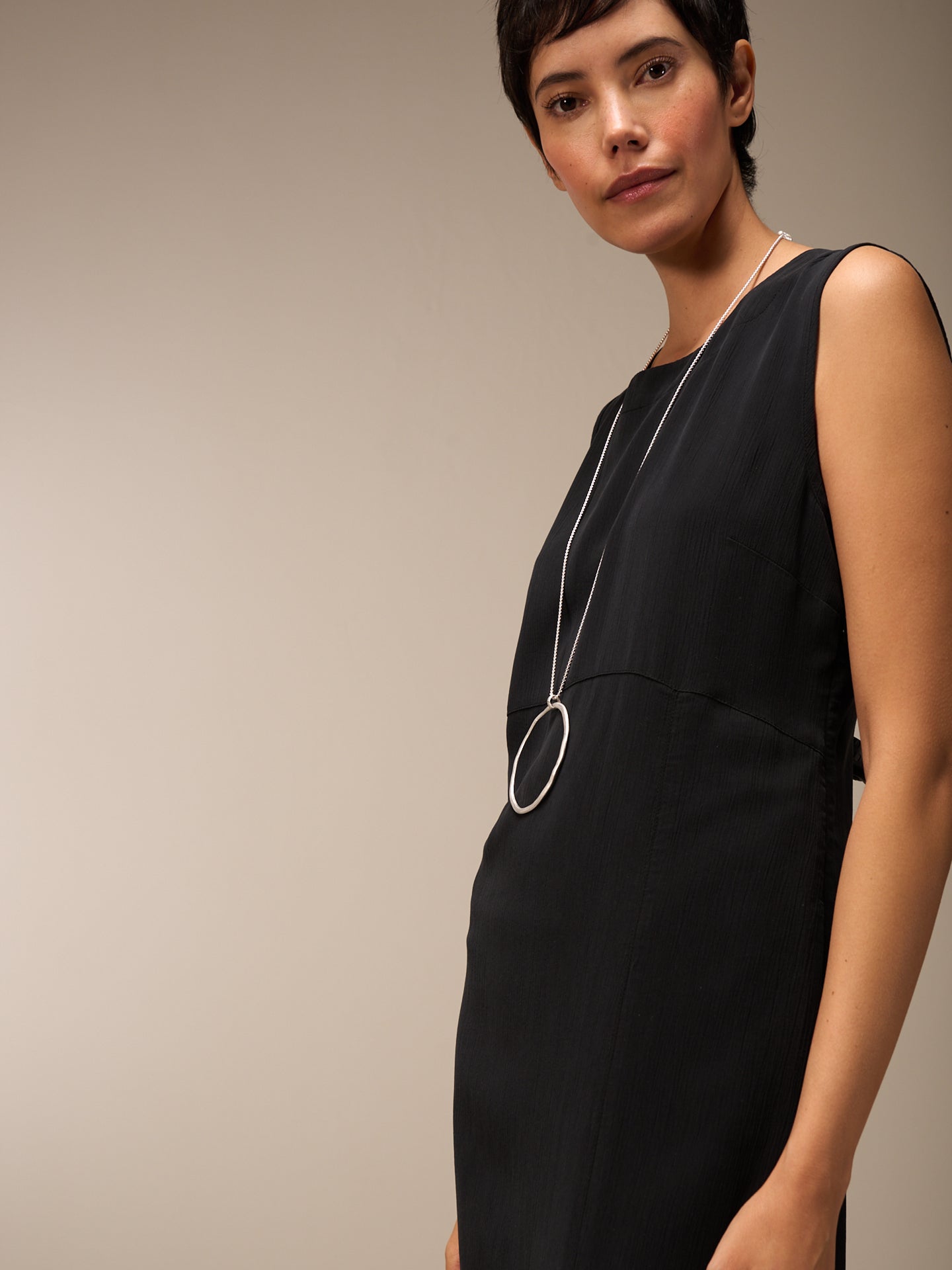 robe à col rond