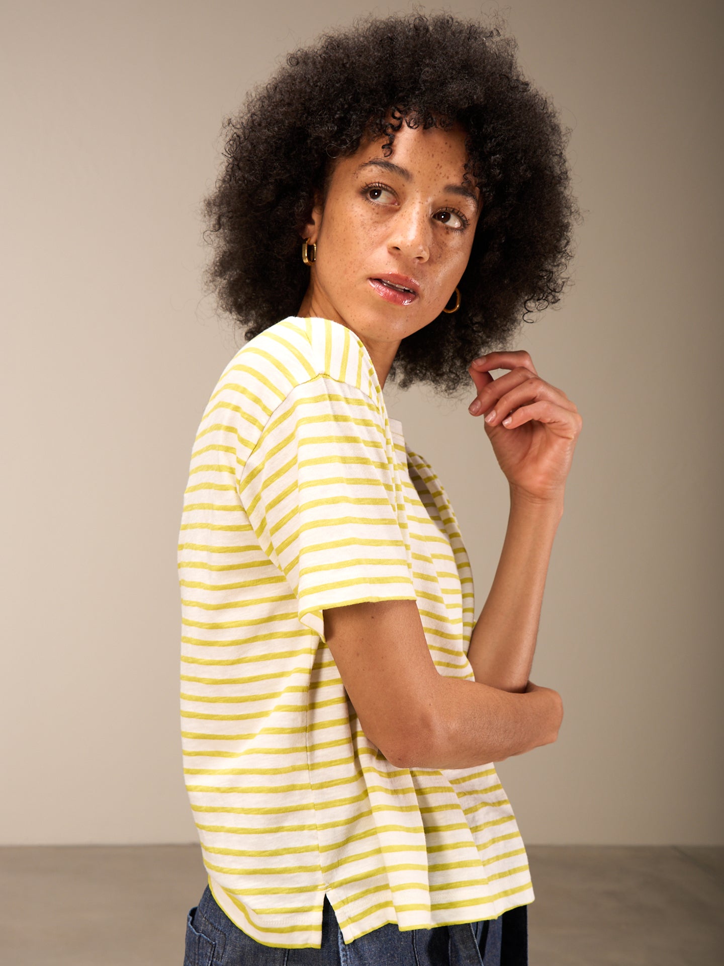 T-shirt à rayures