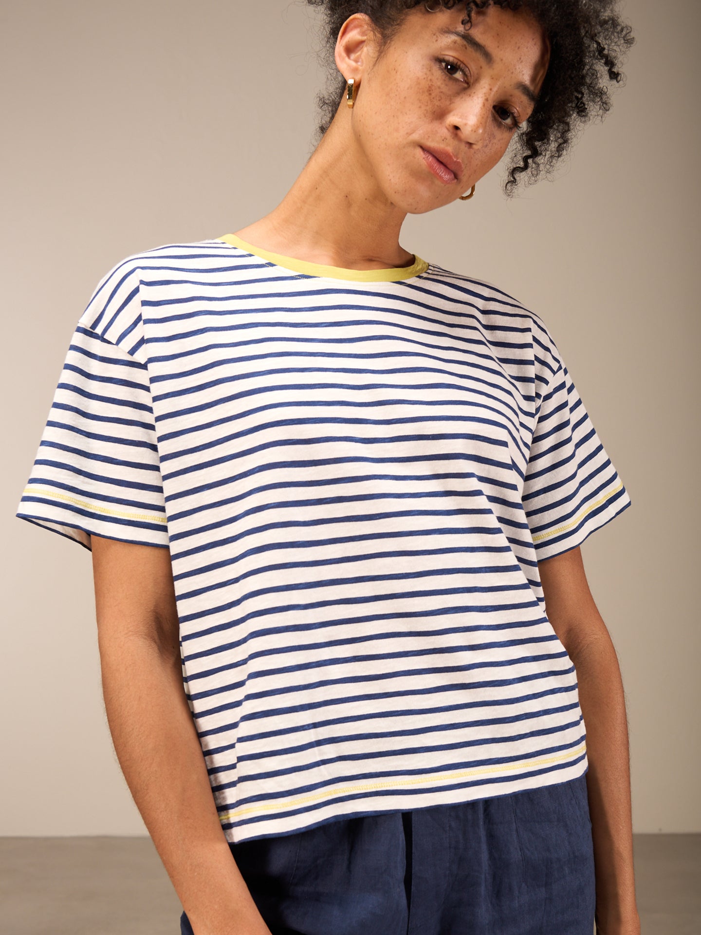 T-shirt à rayures