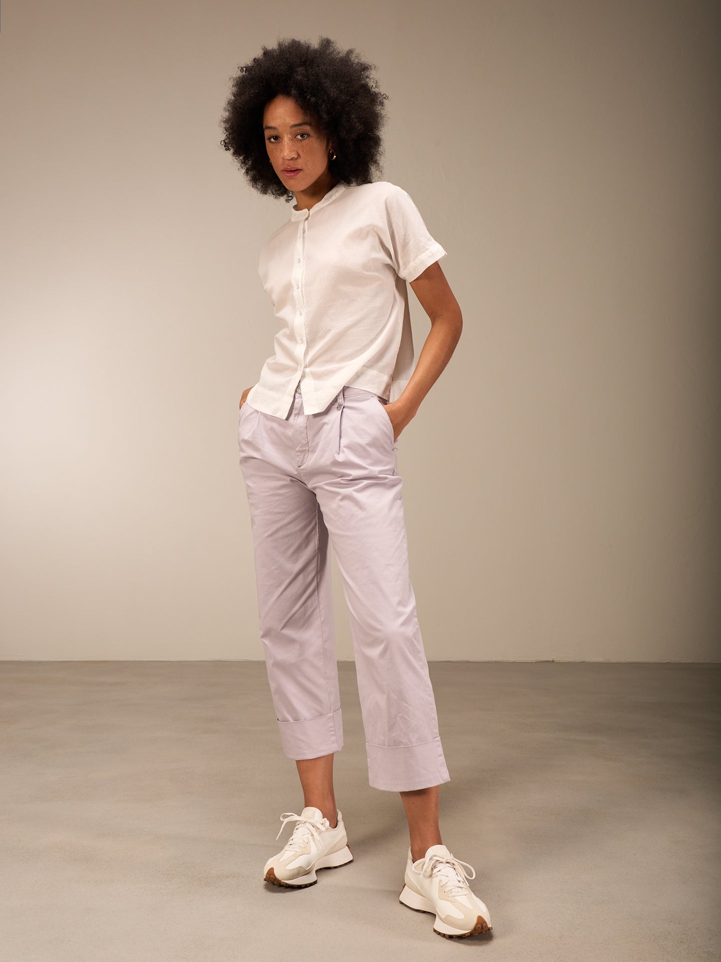 pantalon à pinces