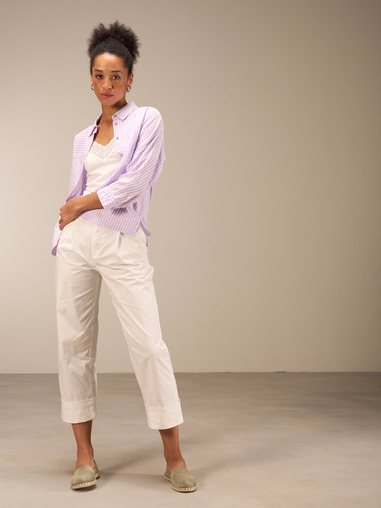 pantalon à pinces