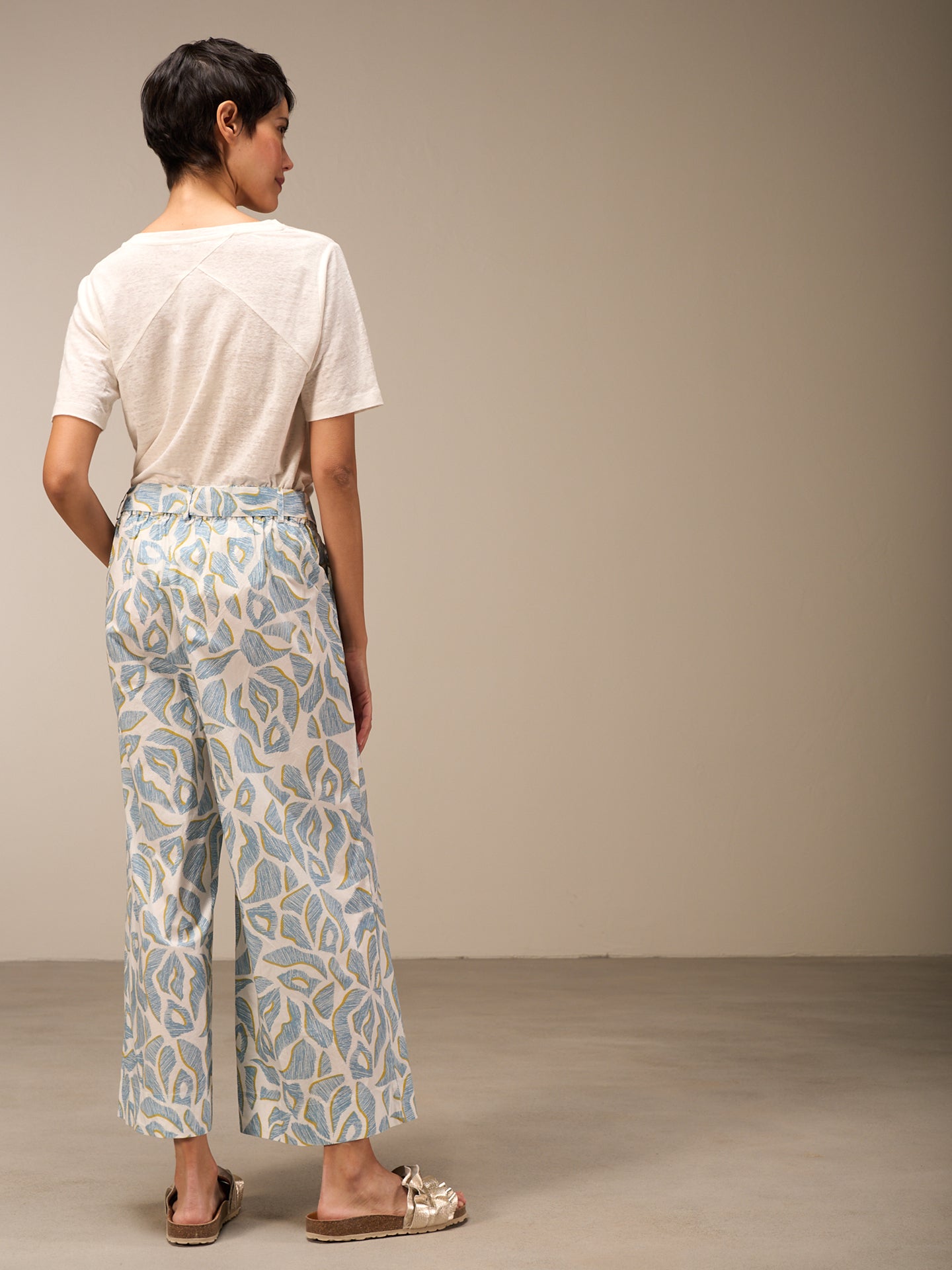 Pantaloni con stampa