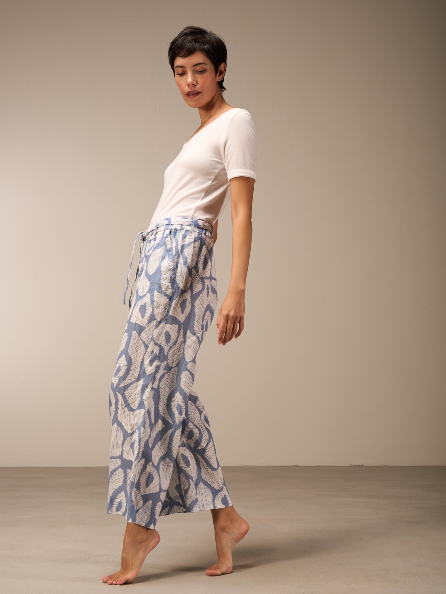 Pantaloni in lino