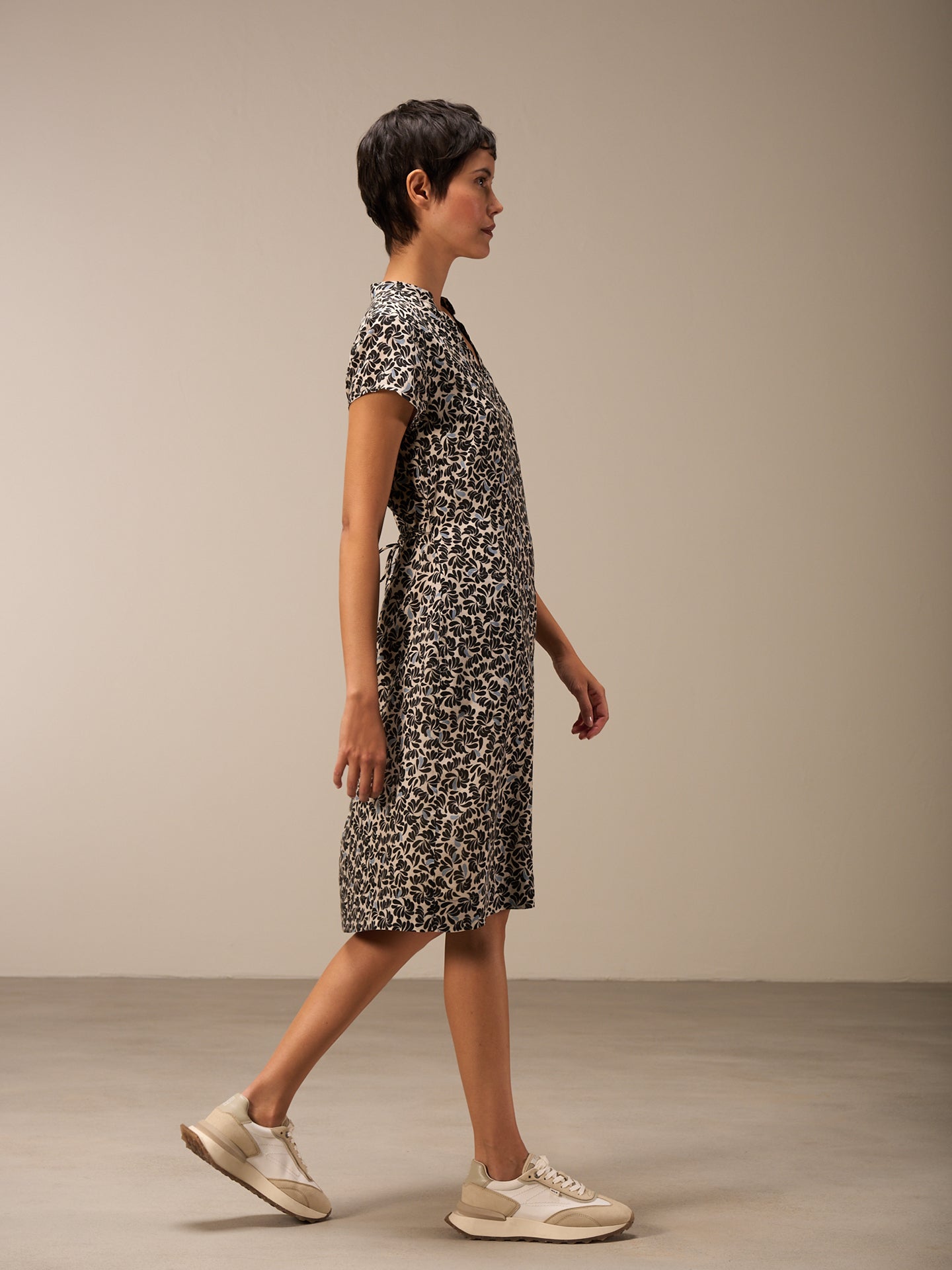 V-neck dress