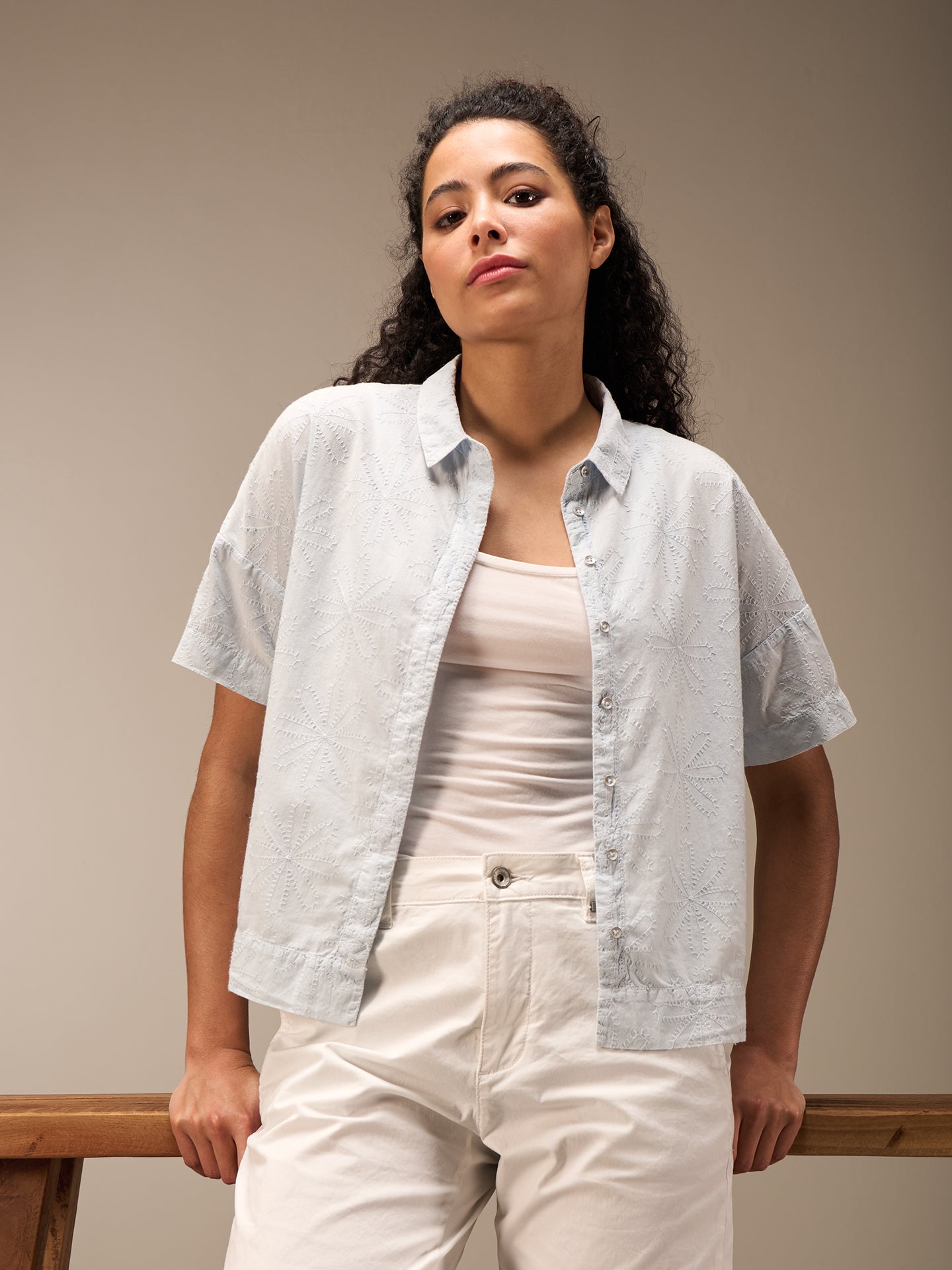 Embroidered blouse